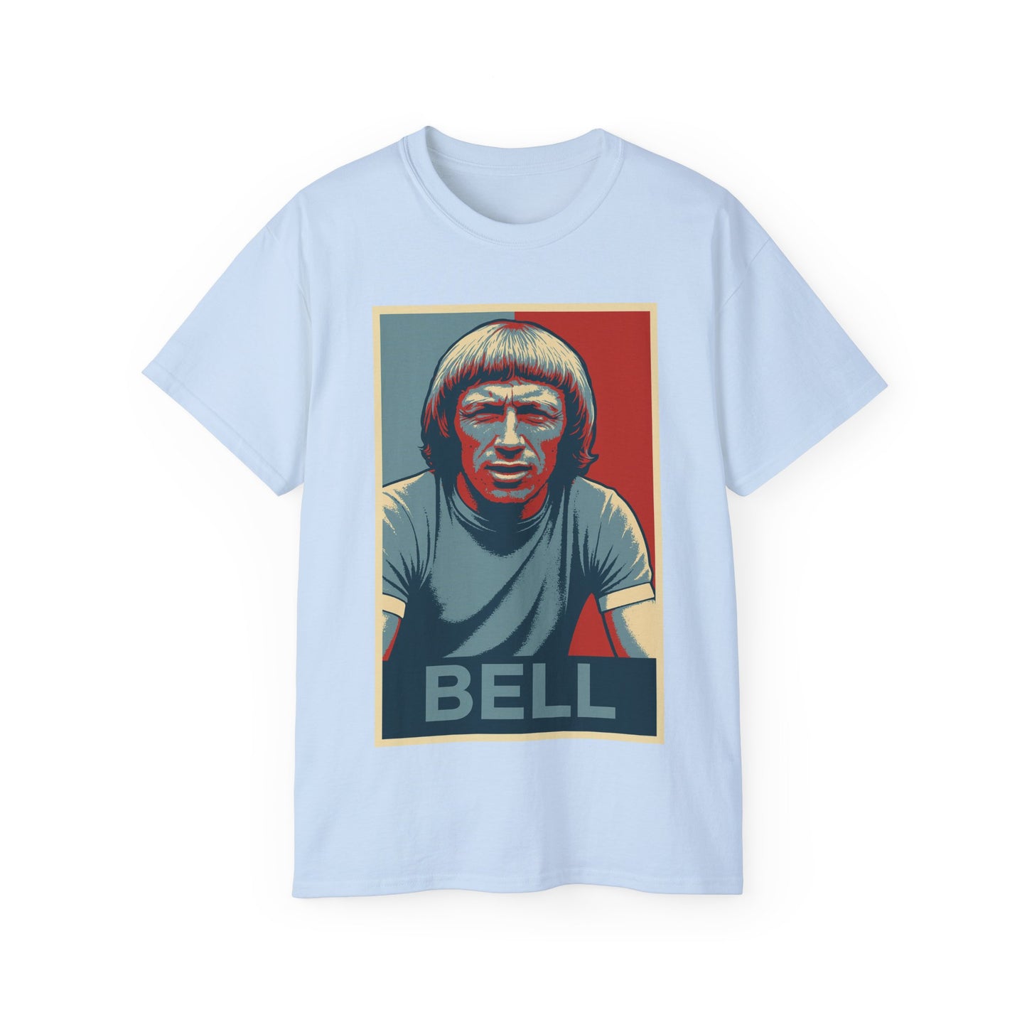 Colin Bell Hope Poster T-Shirt - Manchester City