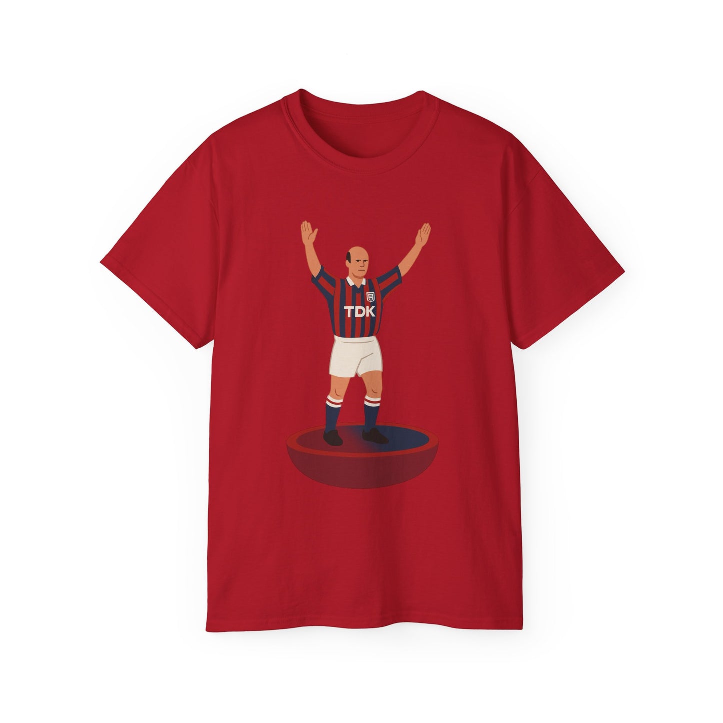 Attilio Lombardo Cartoon Subbuteo T-Shirt - Crystal Palace