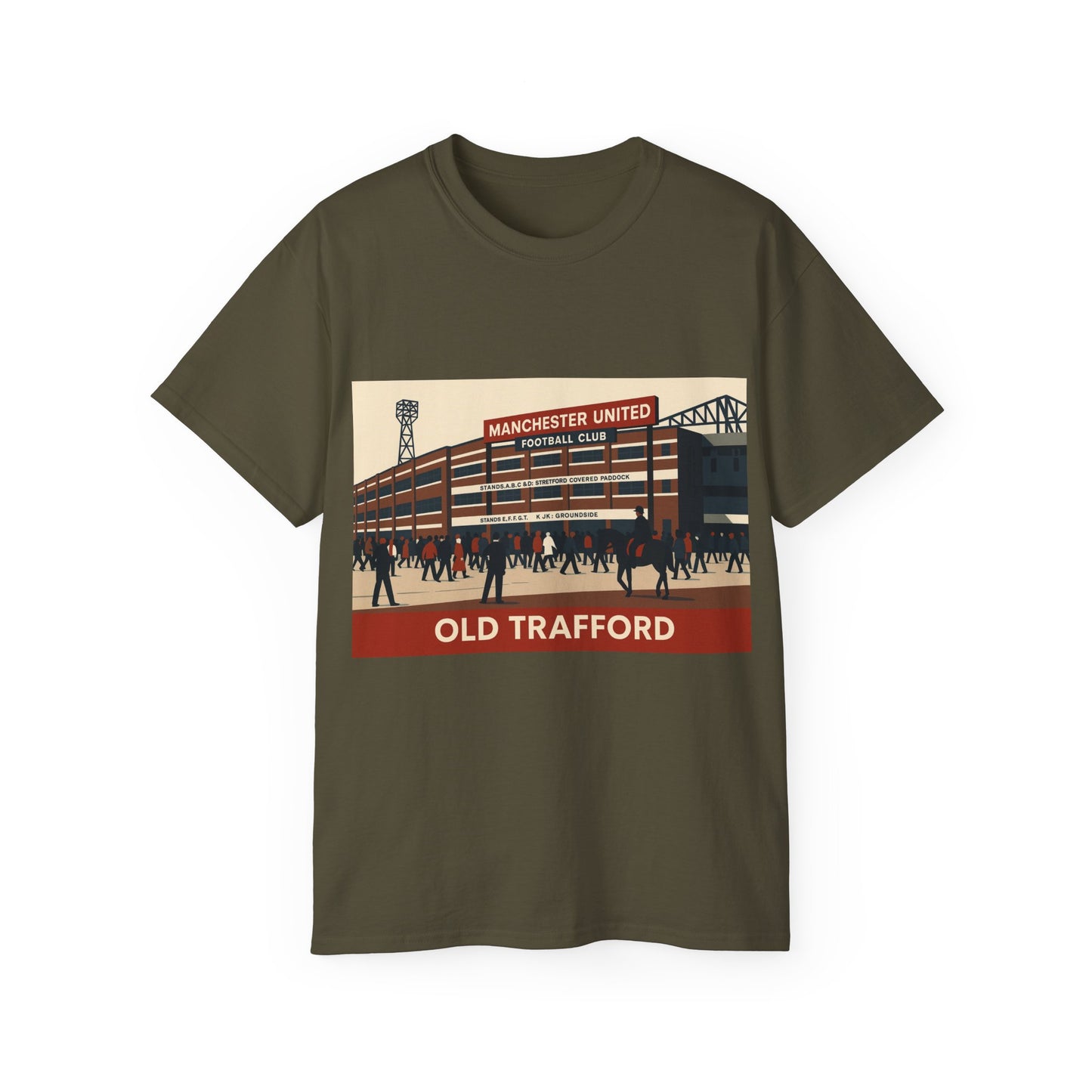 1980s Old Trafford Graphic Tee