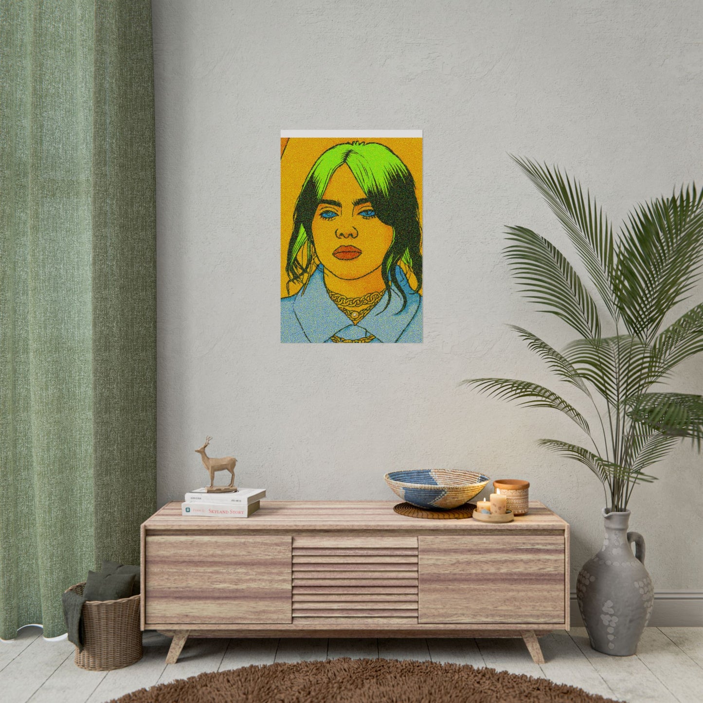 Billie Pop Art Poster