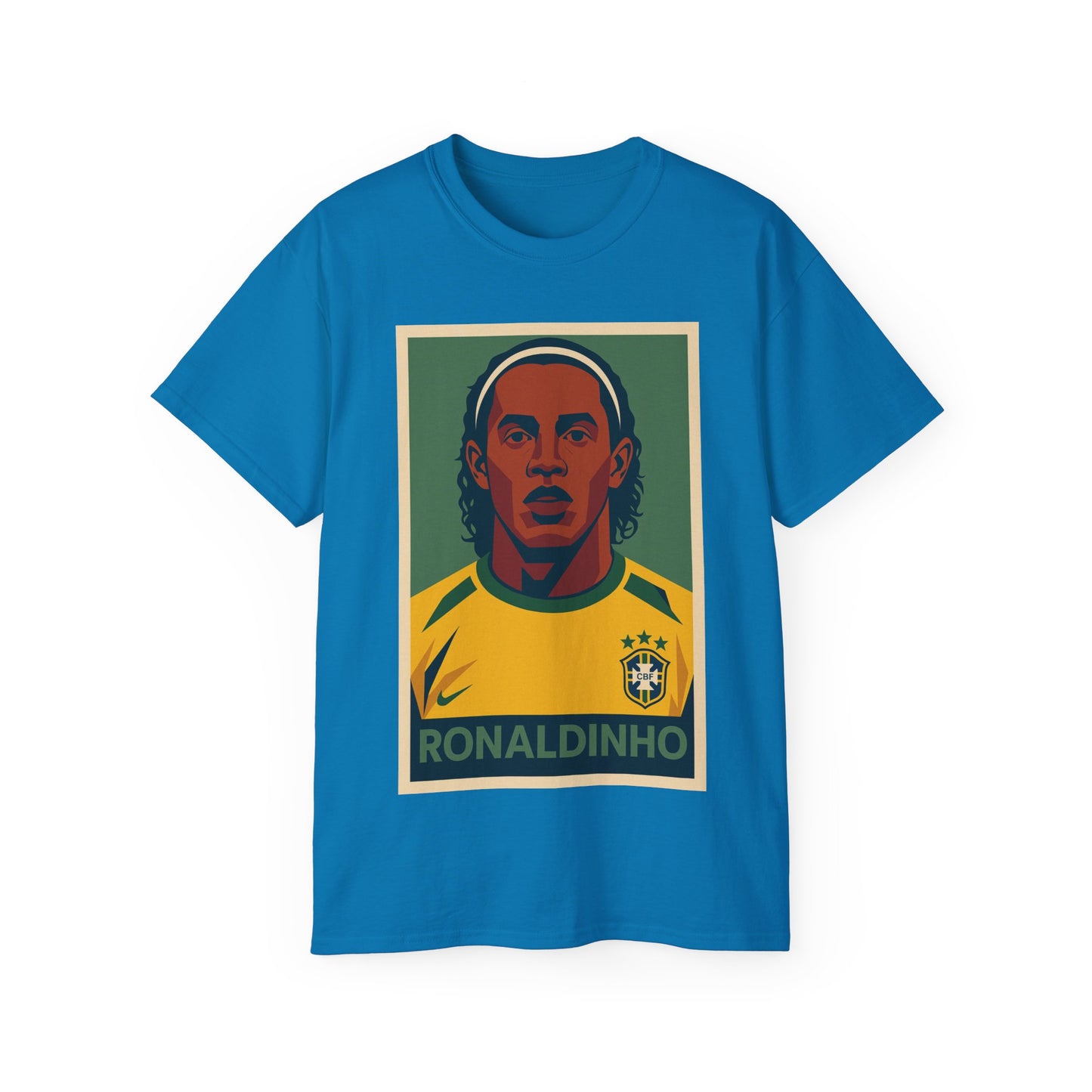 Ronaldinho Poster T-Shirt - Brazil