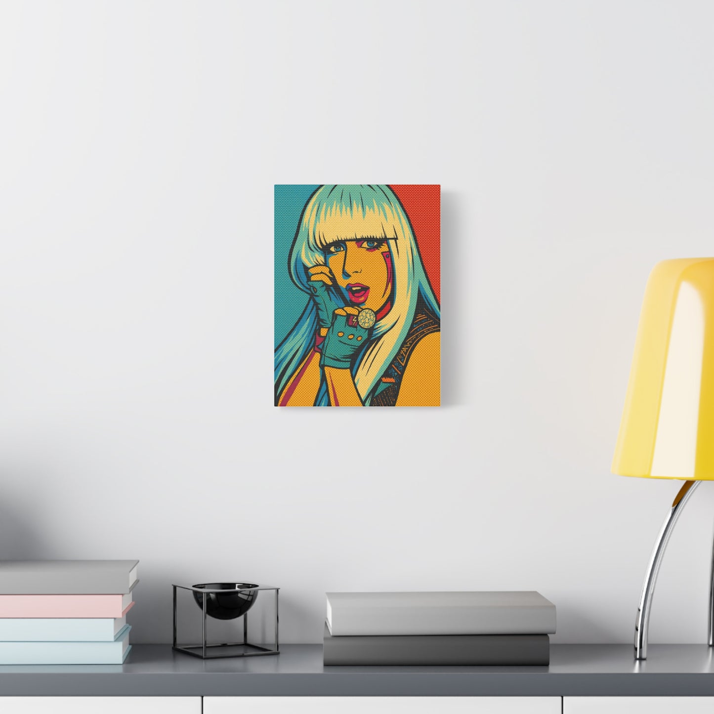 Lady G a g a Pop Art Canvas