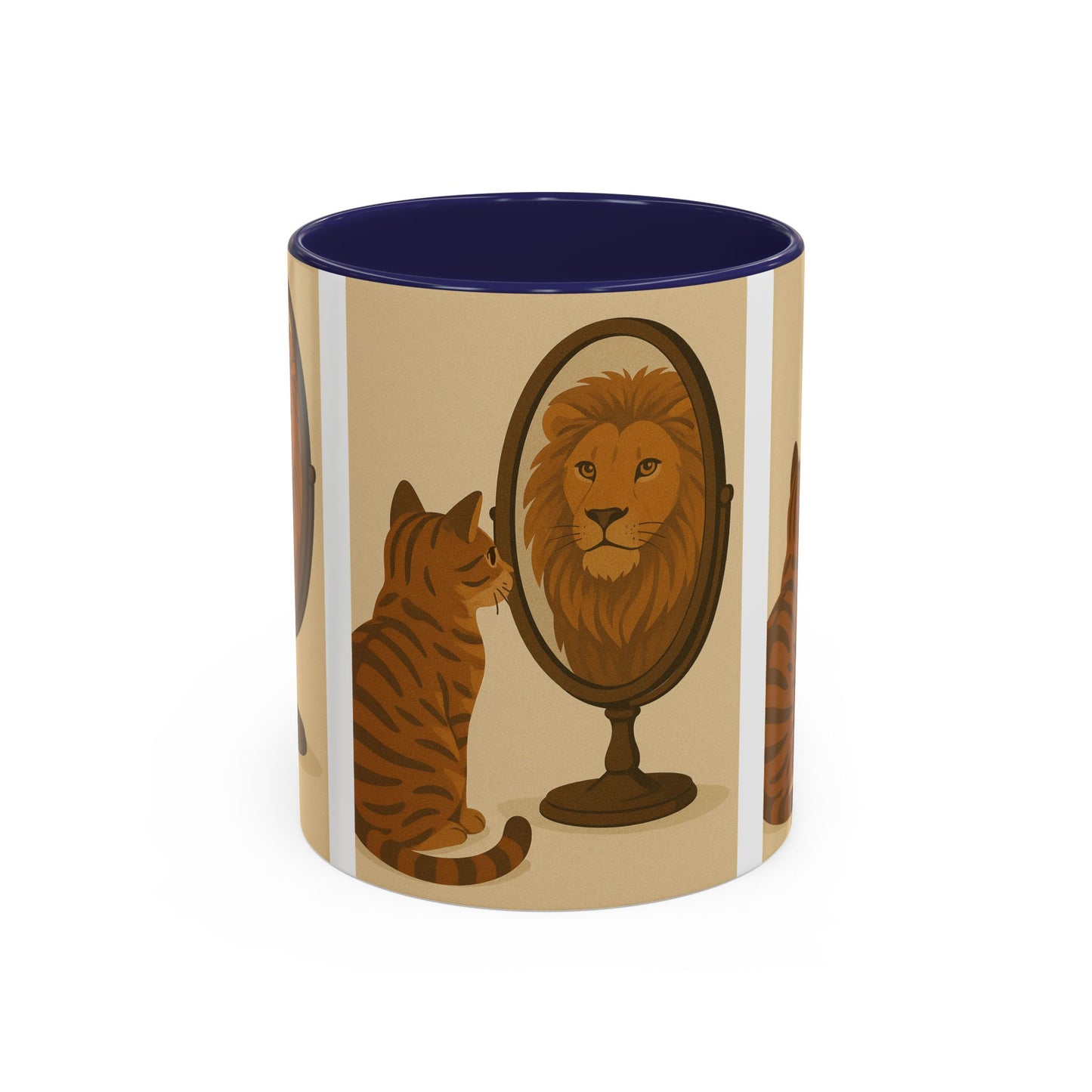 Cat and Lion Mug