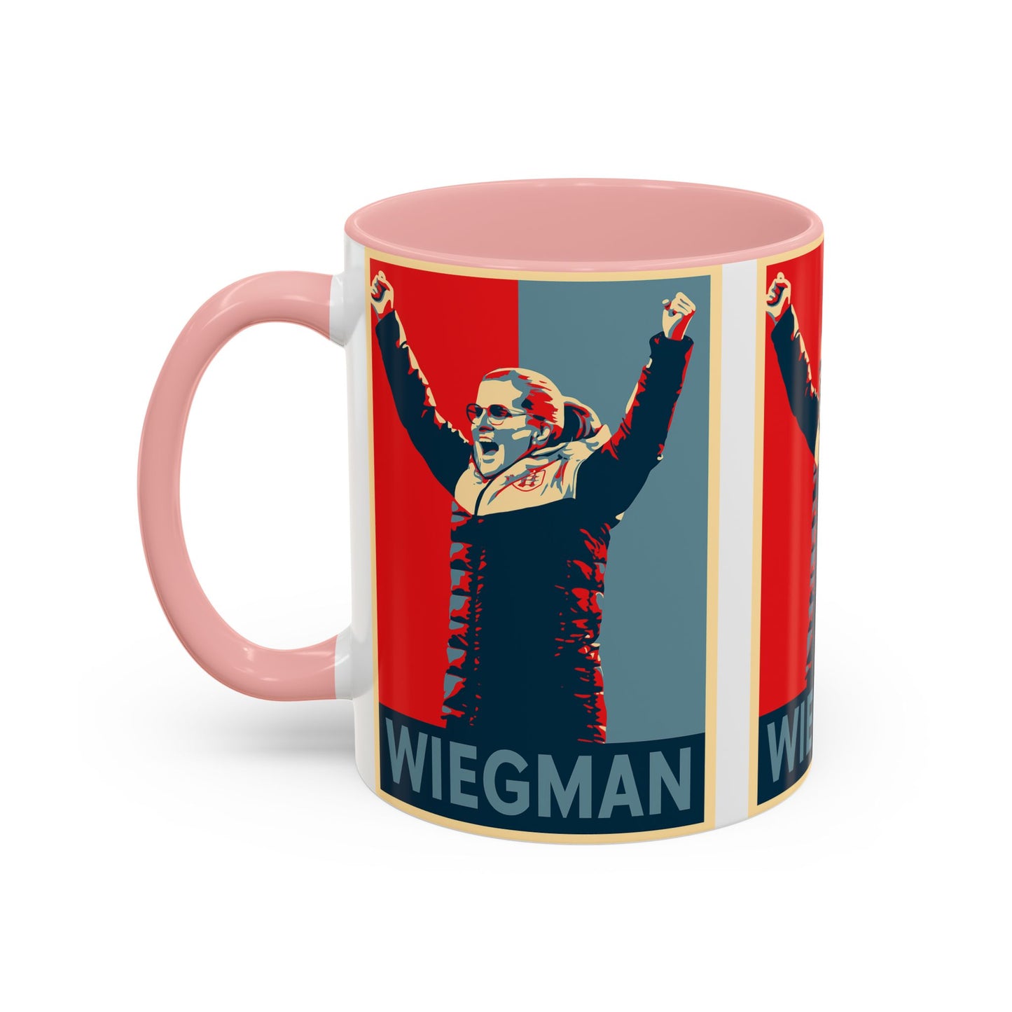 Sarina Wiegman Arms Up Mug - England