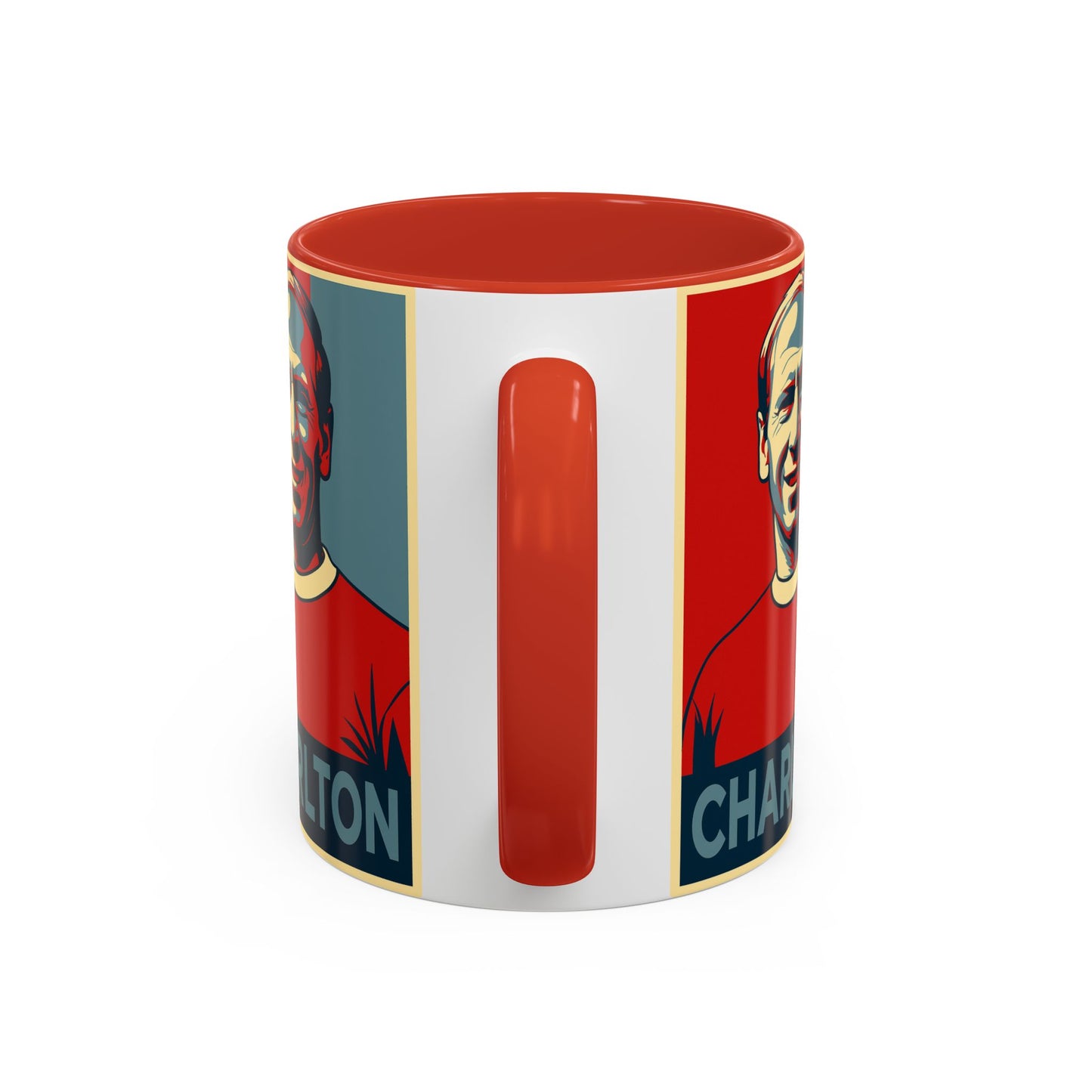 Bobby Charlton Hope Poster Mug - Manchester United England