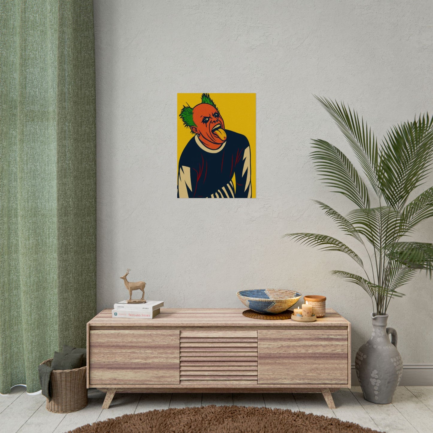 Keith Flint Prodigy Pop Art Poster