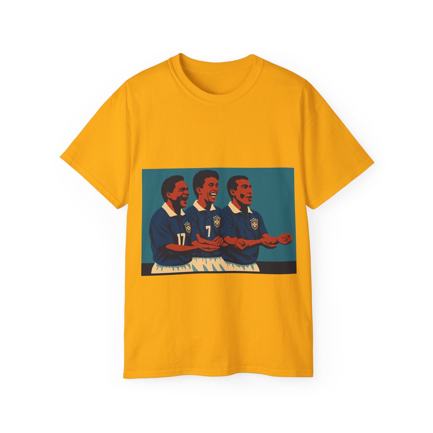 Rocking The Baby T-Shirt Brazil Players Bebeto Romario