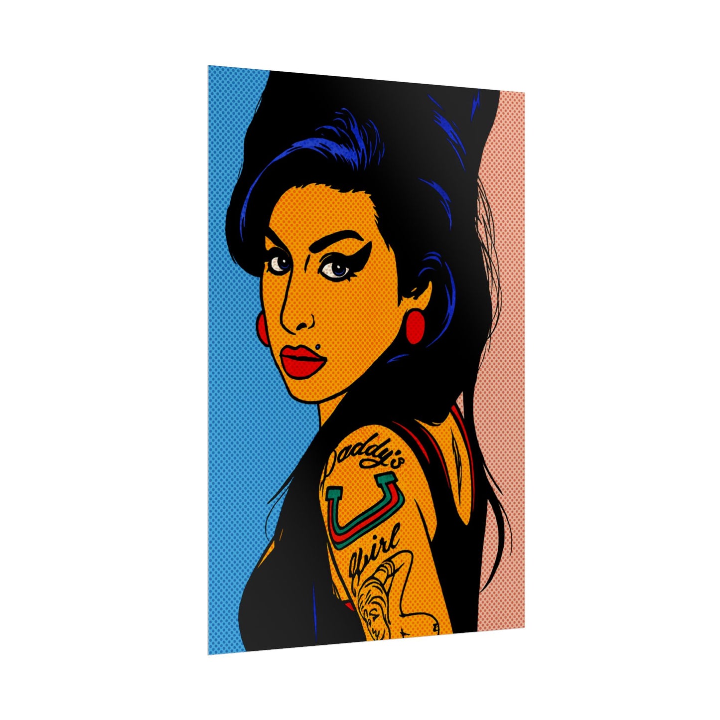 Amy Winehouse Pop Art Poster