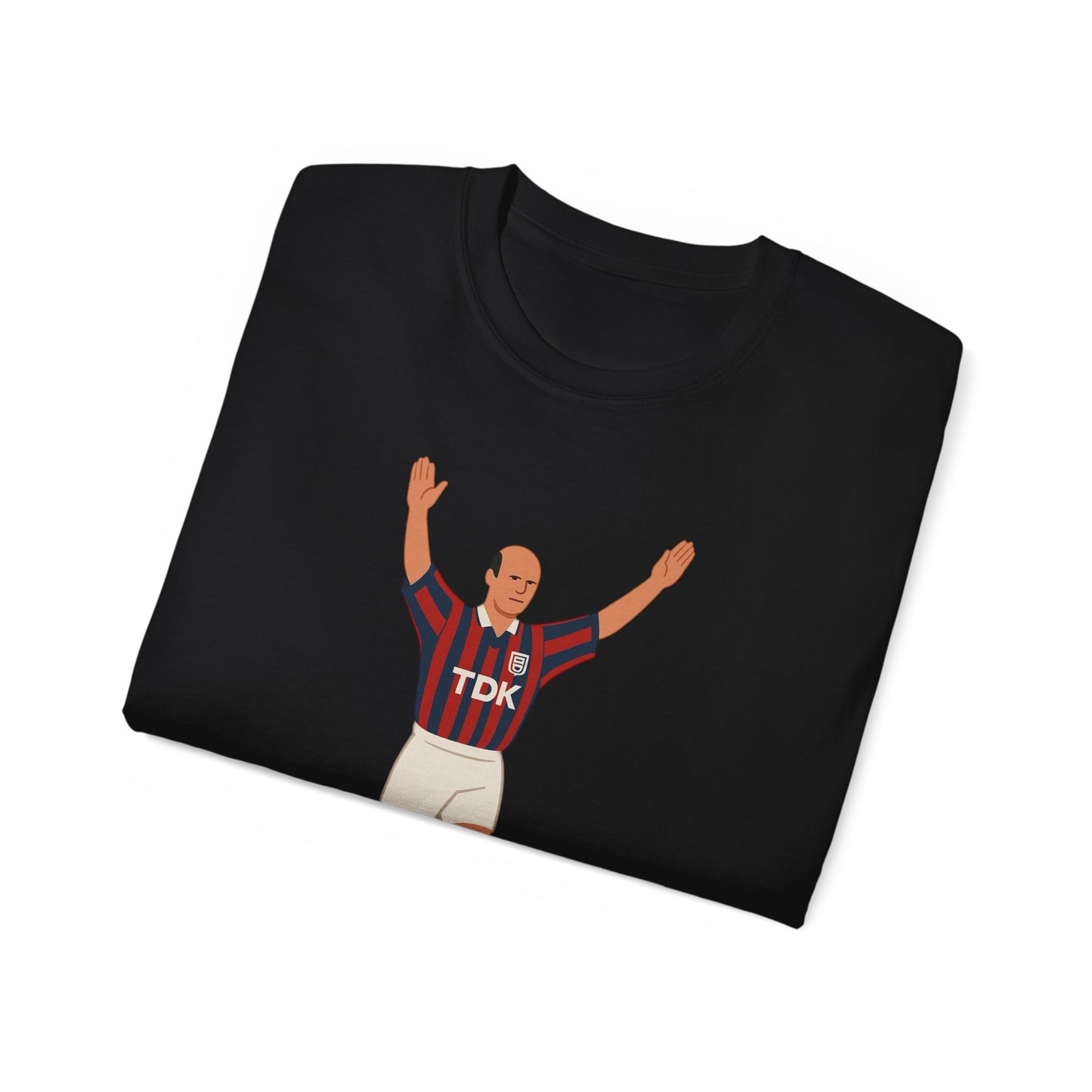 Attilio Lombardo Cartoon Subbuteo T-Shirt - Crystal Palace