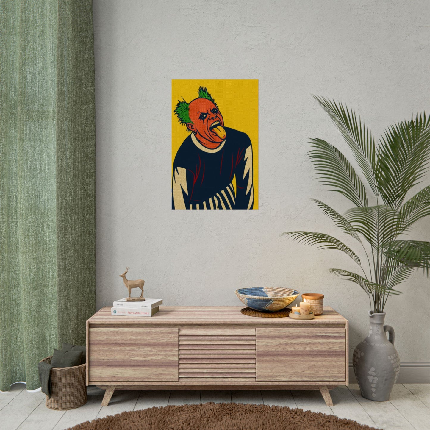 Keith Flint Prodigy Pop Art Poster