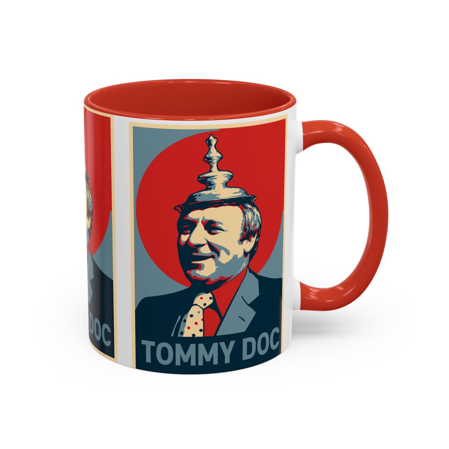 Tommy Docherty Hope Poster Mug - Manchester United