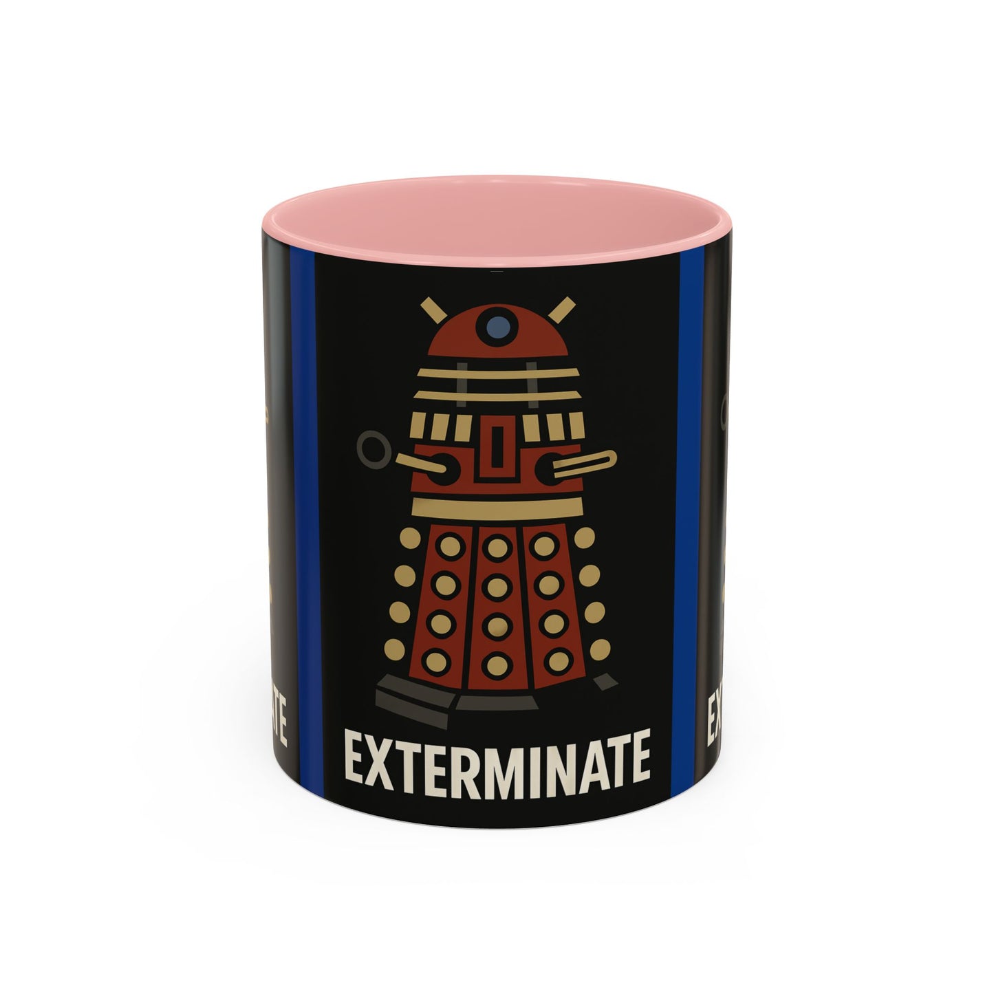Dalek Exterminate Coffee Mug, Doctor Who Mug