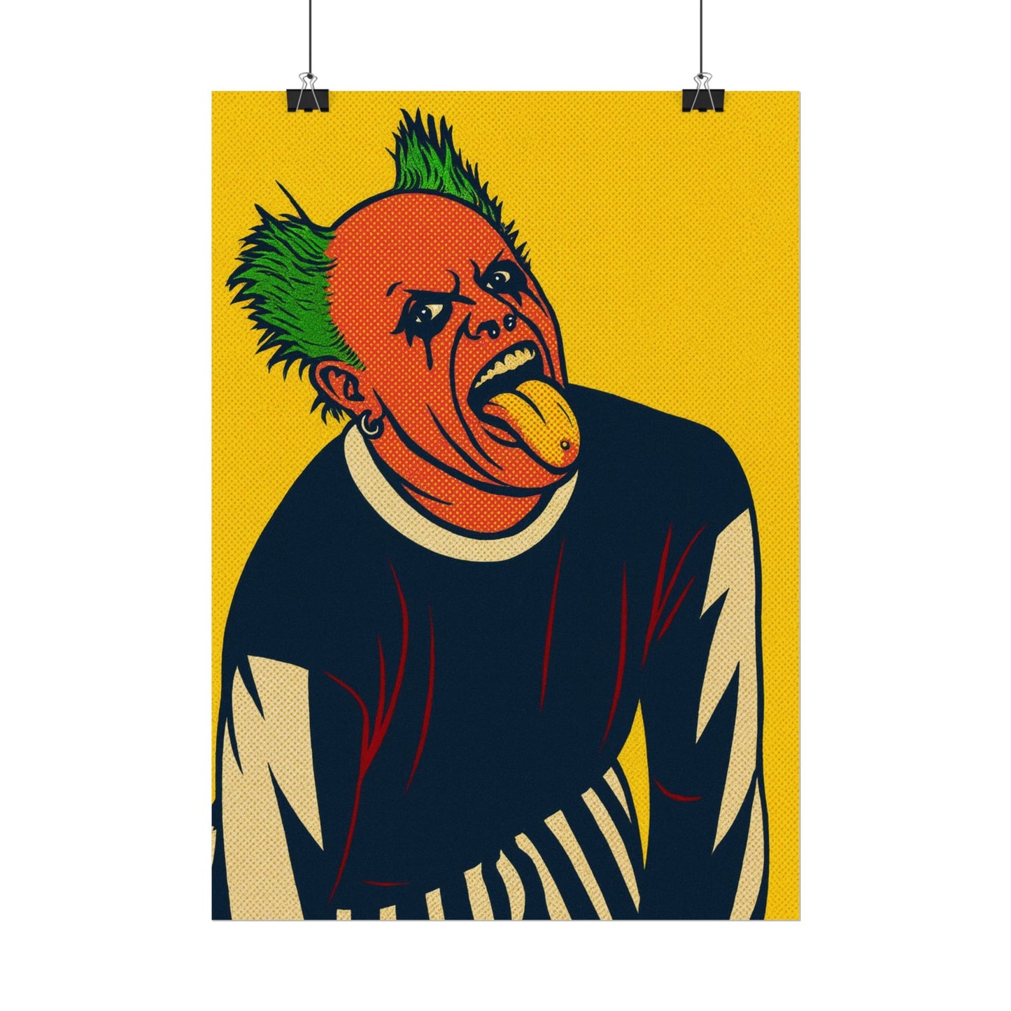 Keith Flint Prodigy Pop Art Poster