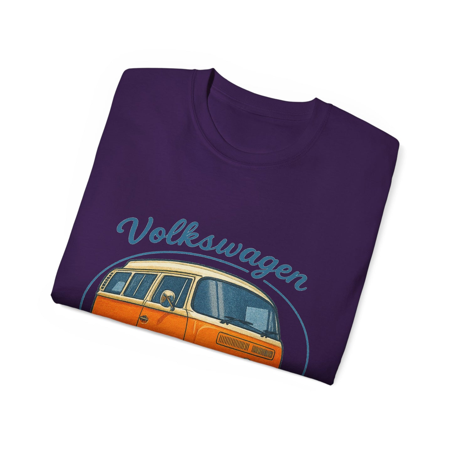 Vintage Volkswagen Camper Van Light Orange T-Shirt