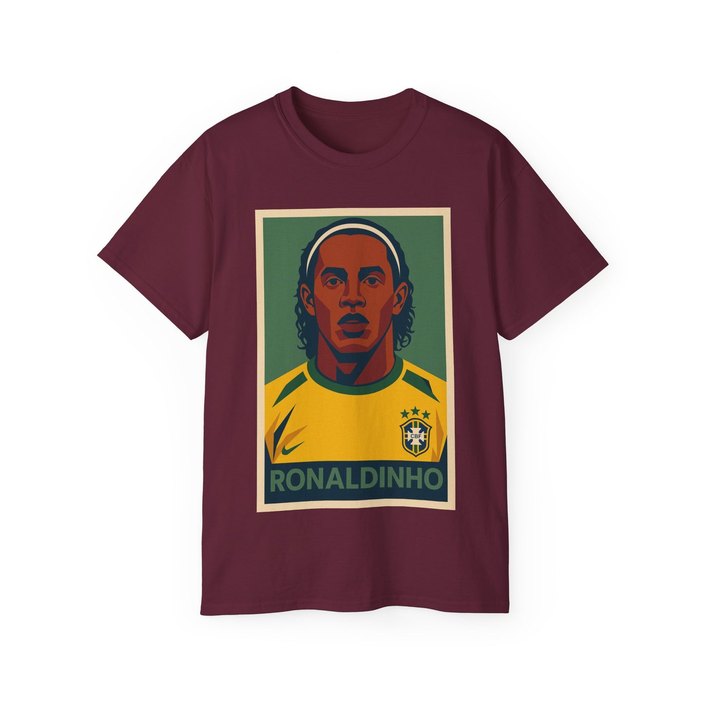 Ronaldinho Poster T-Shirt - Brazil
