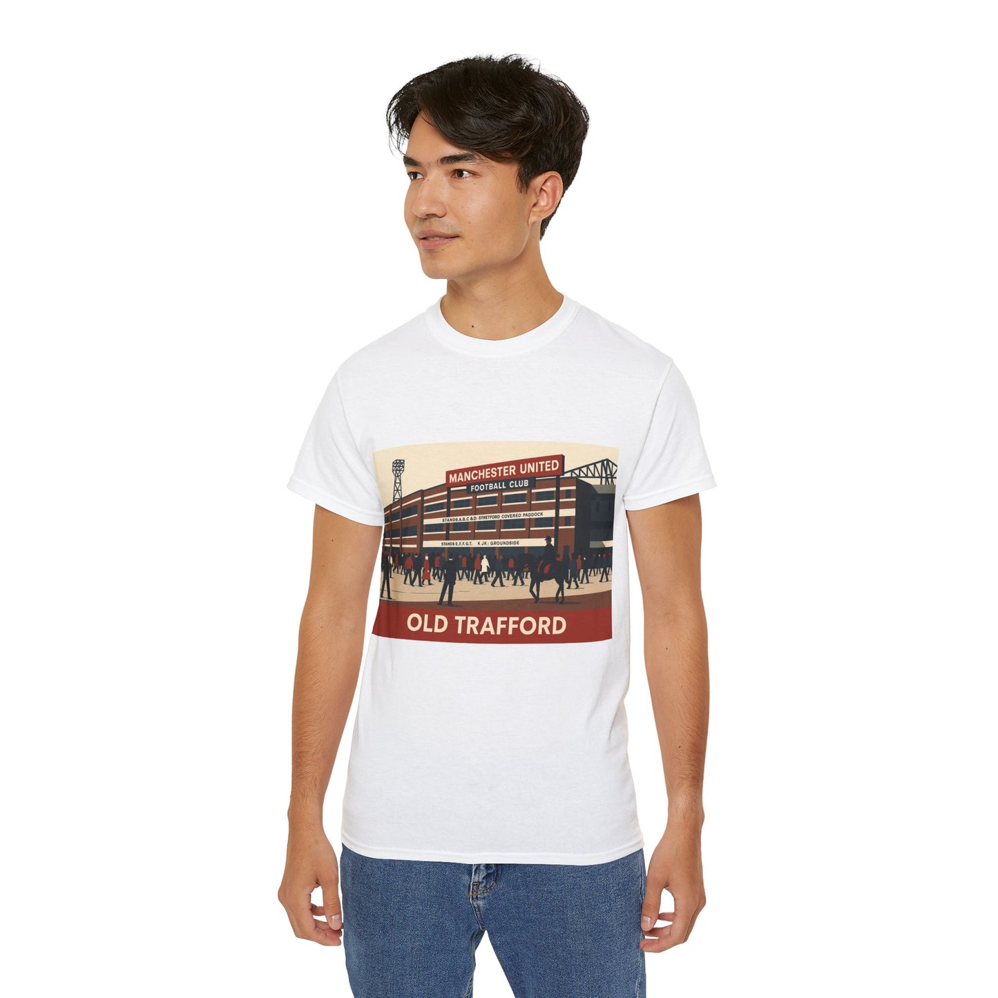 1980s Old Trafford Graphic Tee