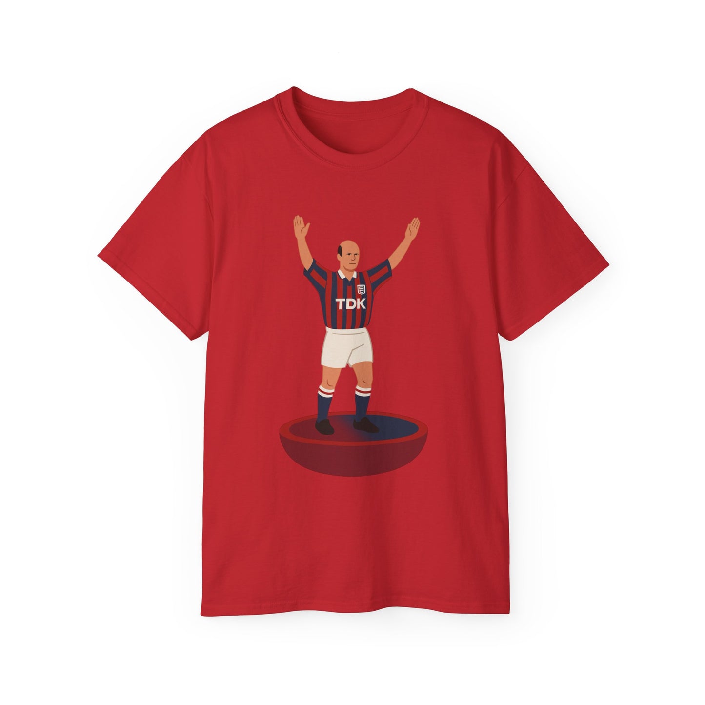 Attilio Lombardo Cartoon Subbuteo T-Shirt - Crystal Palace