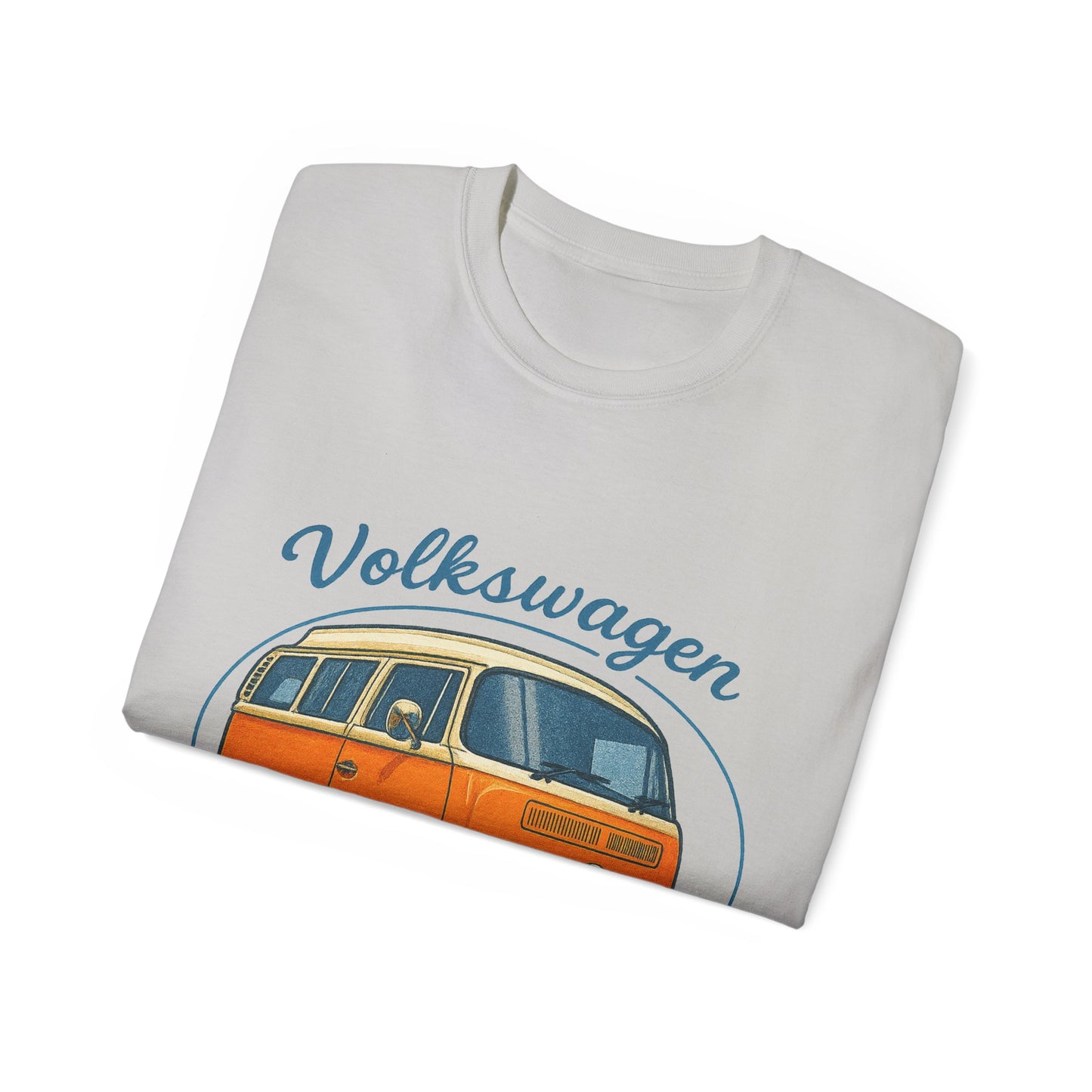 Vintage Volkswagen Camper Van Light Orange T-Shirt