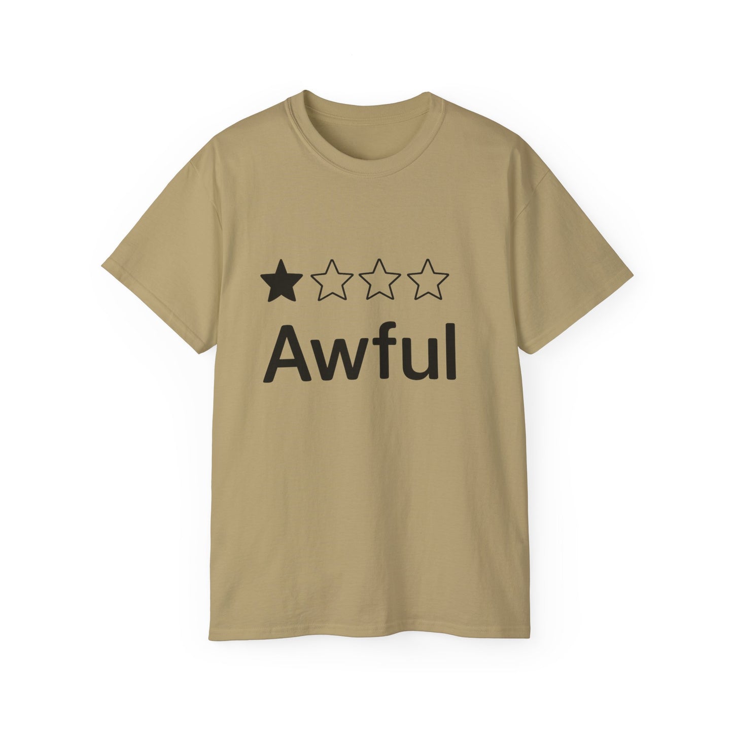 Awful Rating 1 Star Review T-Shirt