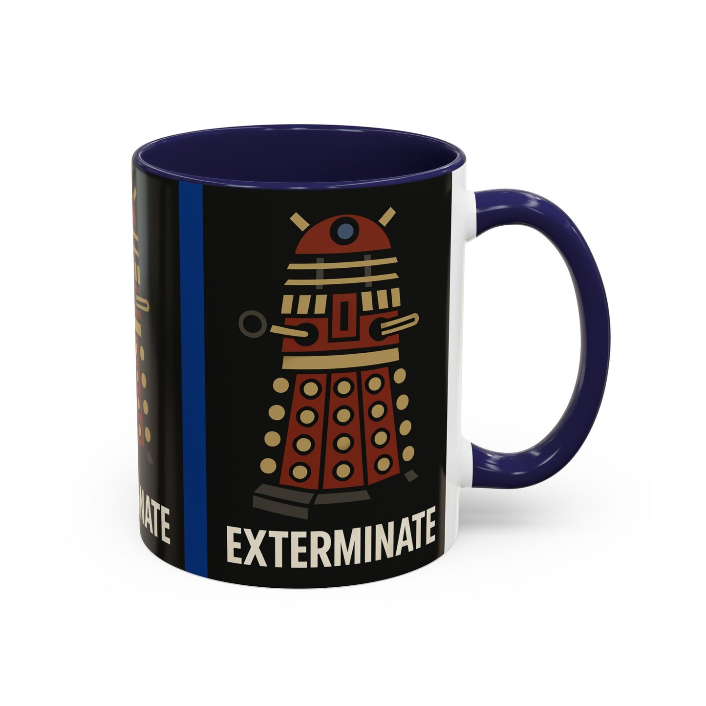 Dalek Exterminate Coffee Mug, Doctor Who Mug