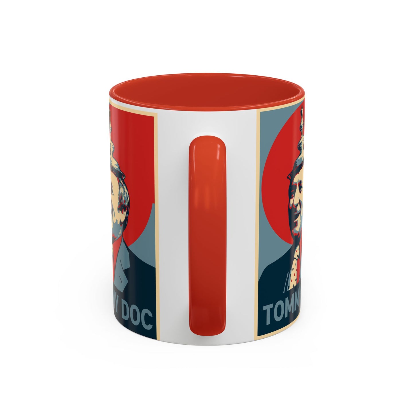 Tommy Docherty Hope Poster Mug - Manchester United