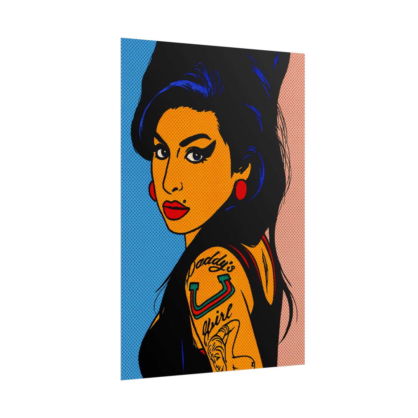 Amy Winehouse Pop Art Poster