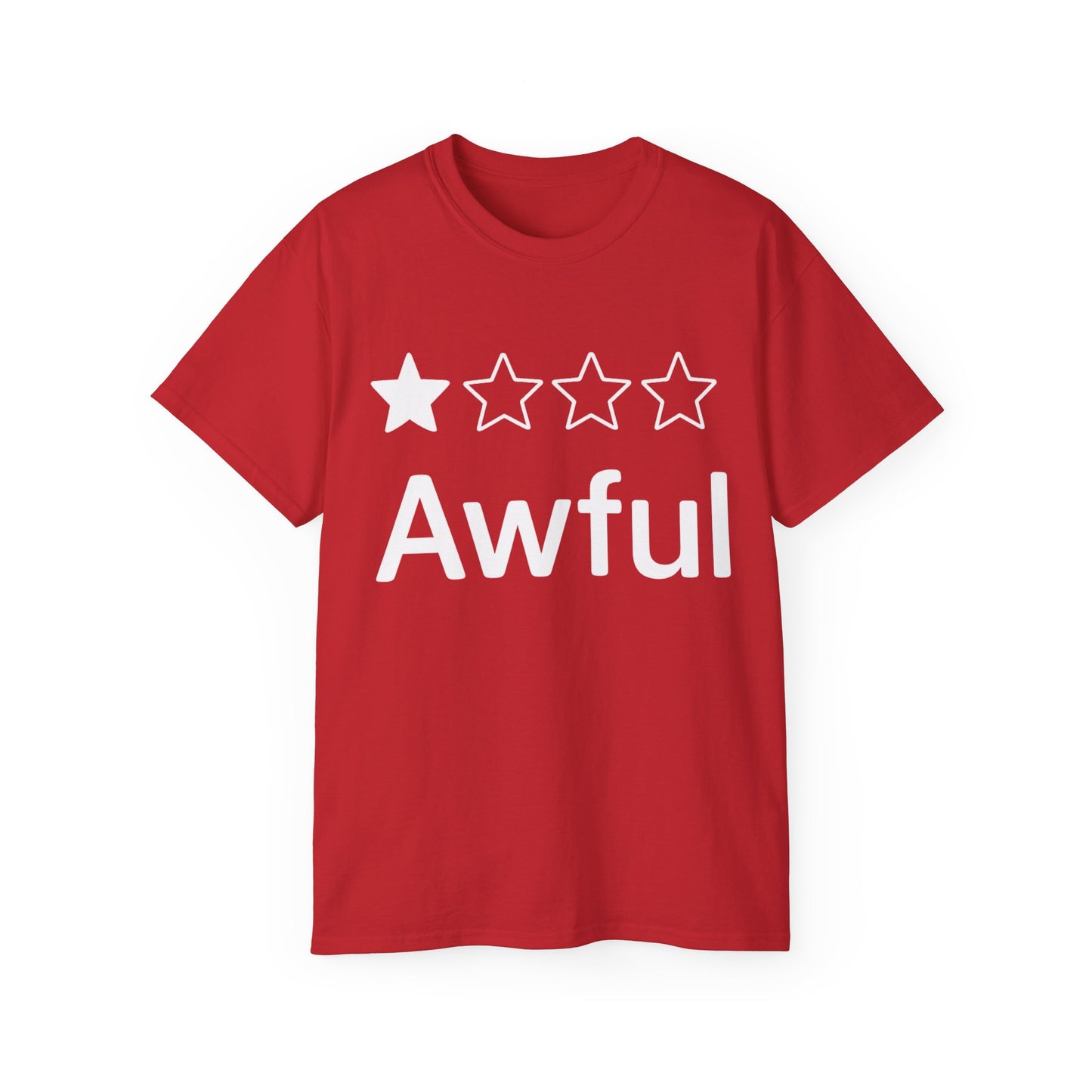 Awful Review One Star T-Shirt