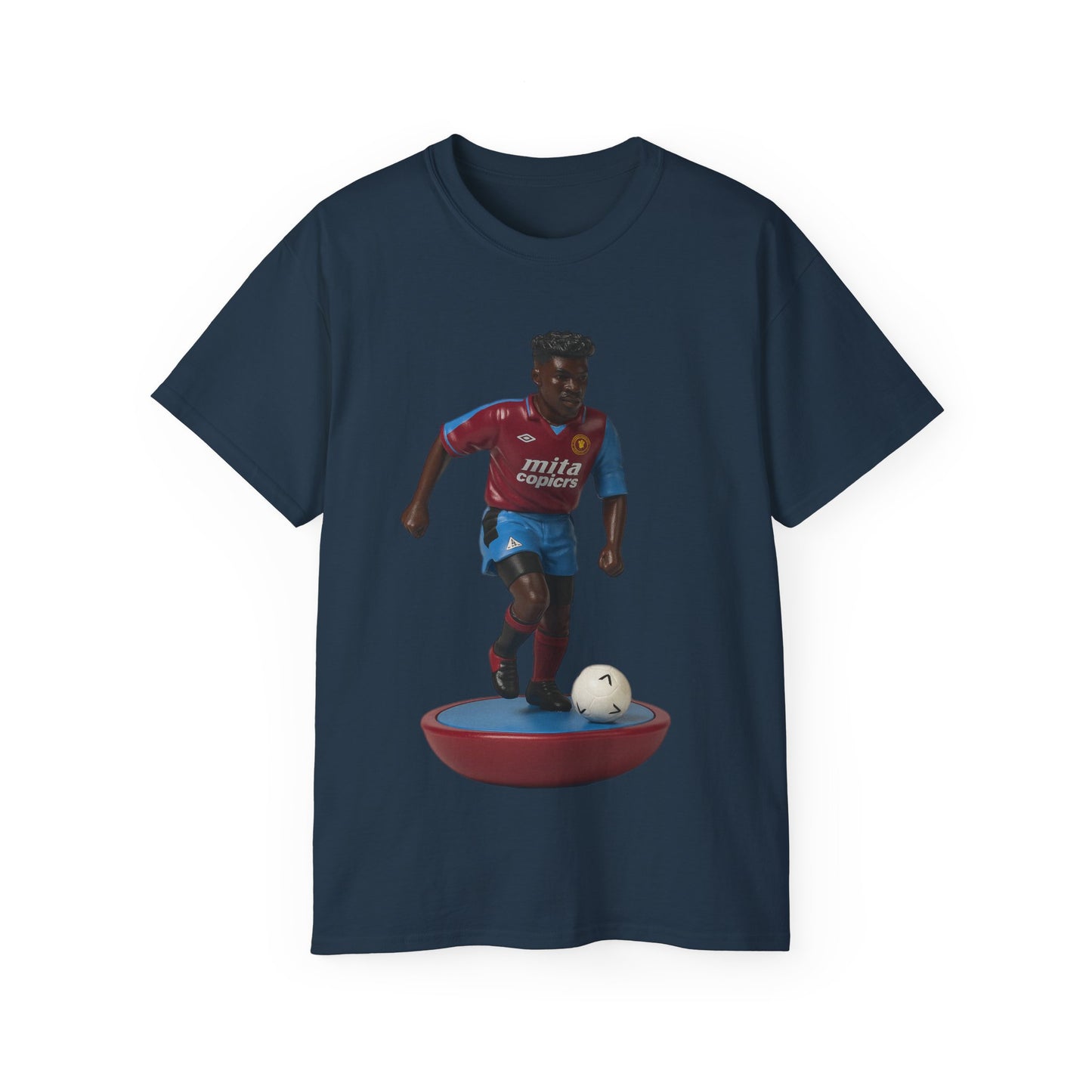 Tony Daley Subbuteo T-Shirt - Aston Villa