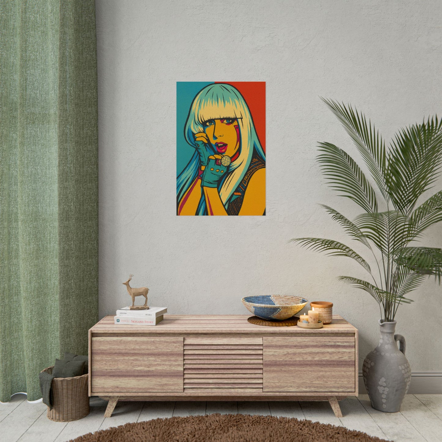 Lady G a g a Pop Art Poster
