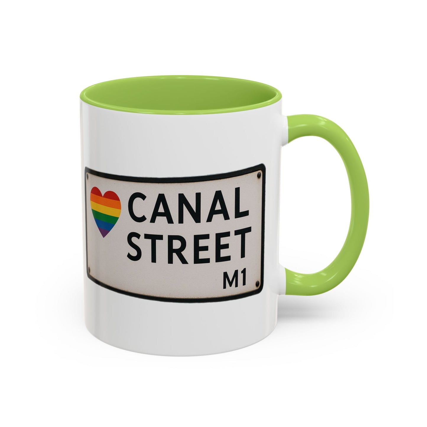 Canal Street Road Sign Mug