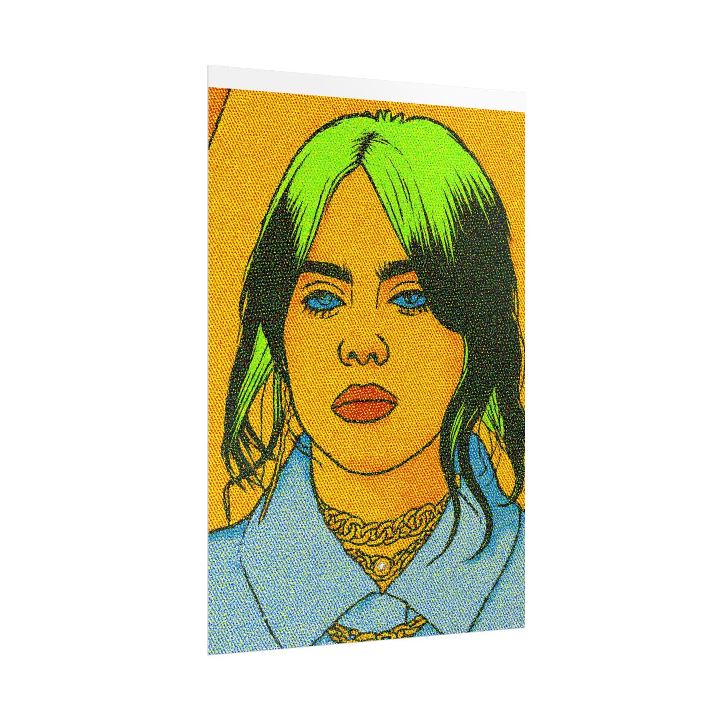 Billie Pop Art Poster