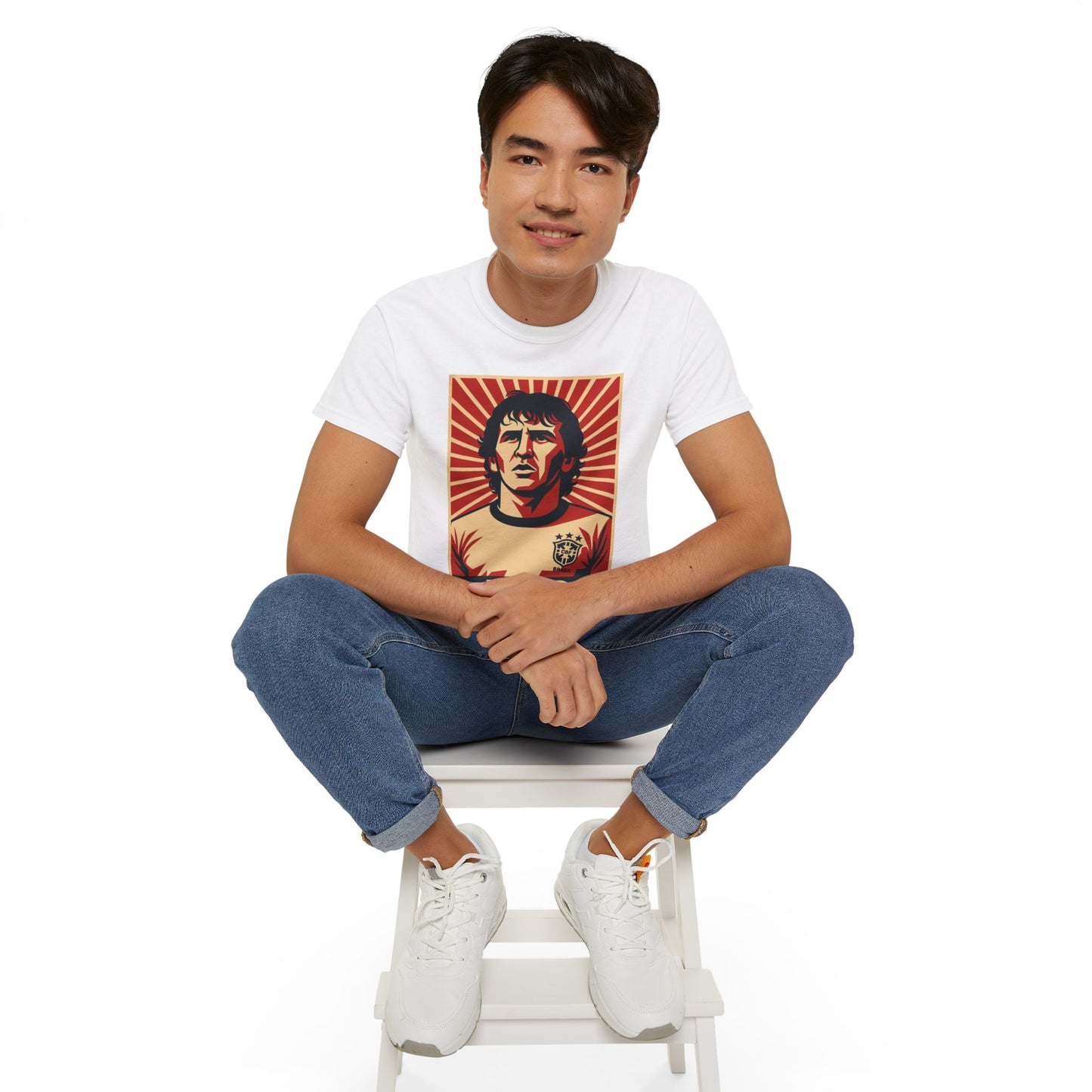 Zico Poster T-Shirt - Brazil