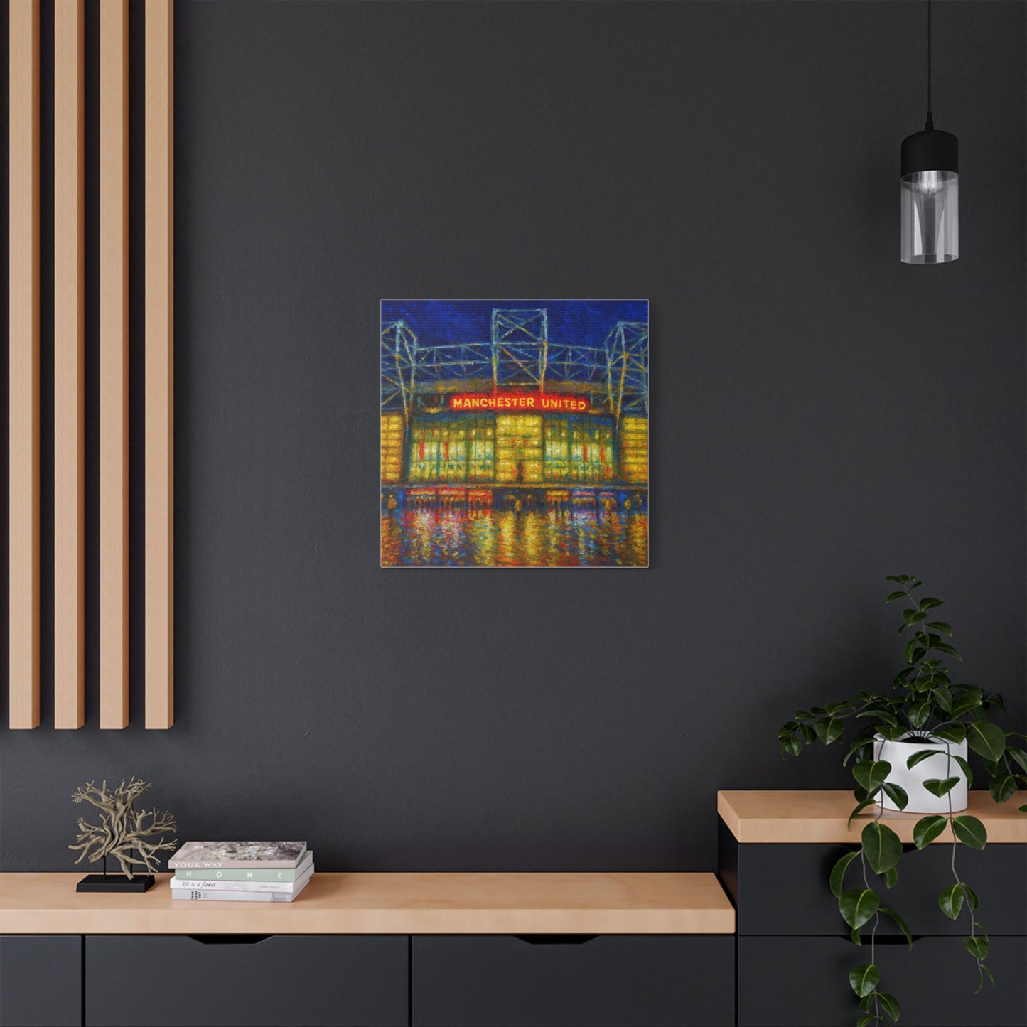 Manchester United Old Trafford Art Print Canvas