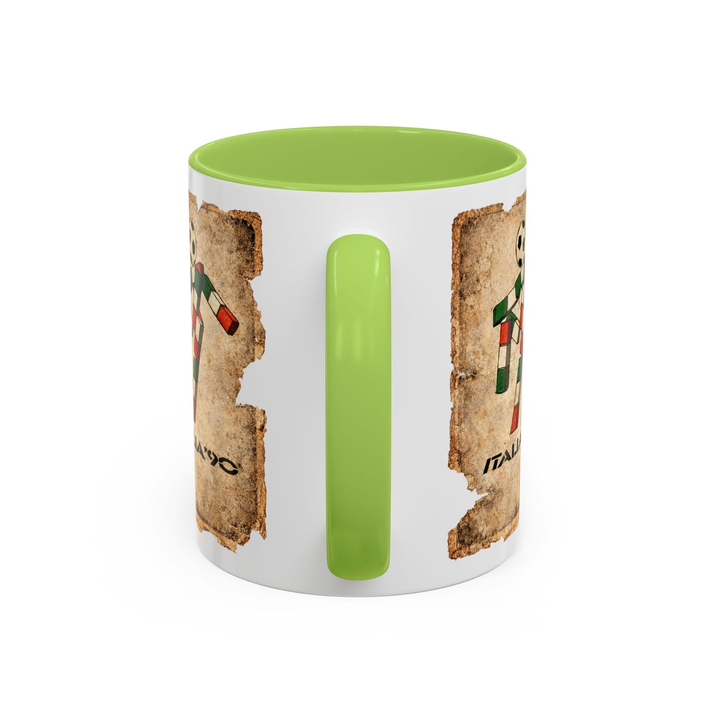 Italia 90 Ciao Mascot Poster Coffee Mug (11, 15oz)