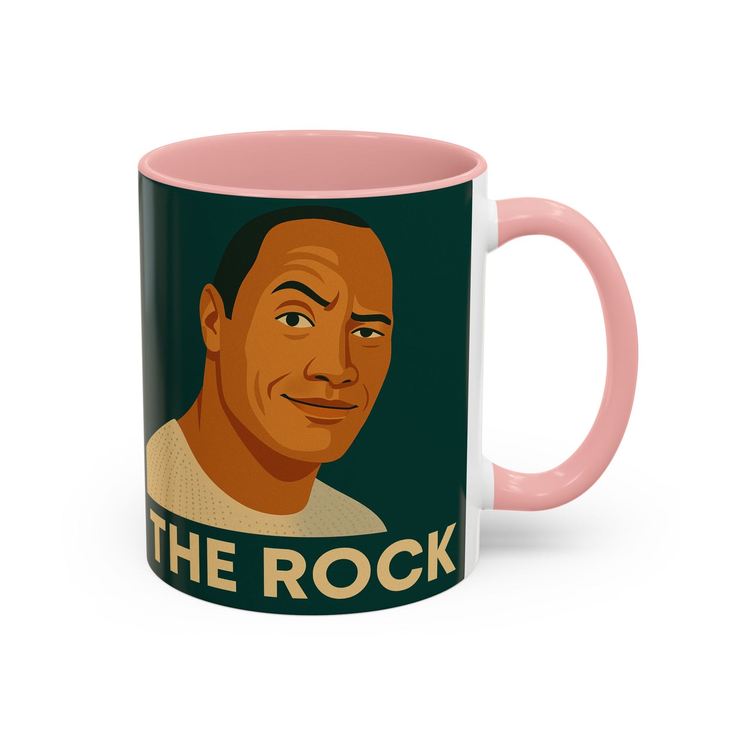 The Rock Coffee Mug, Fun Gift for Fans, Unique Home Decor, Inspirational Drinkware, Collector's Item, Birthday or Holiday Gift