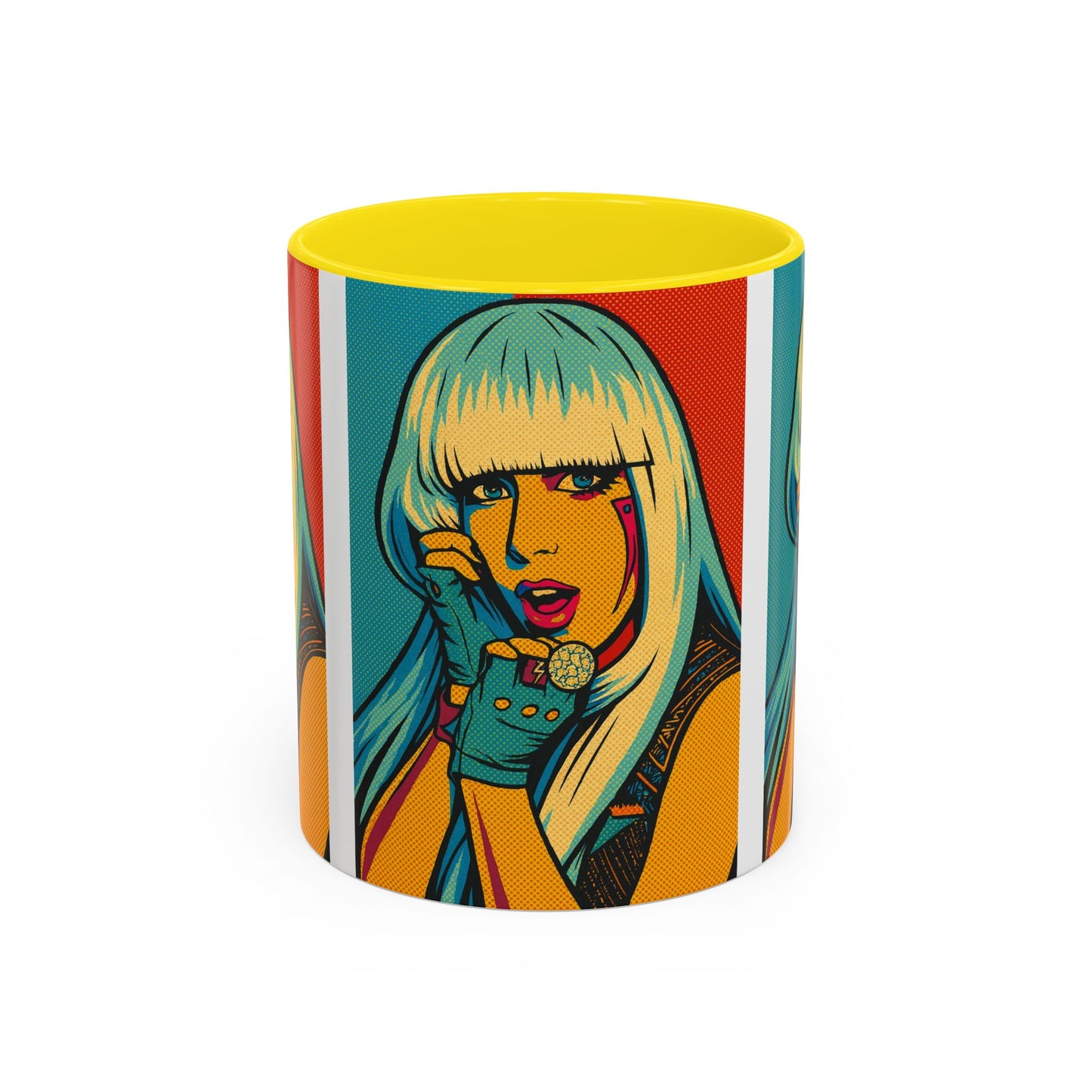 Lady G a g a Pop Art Mug