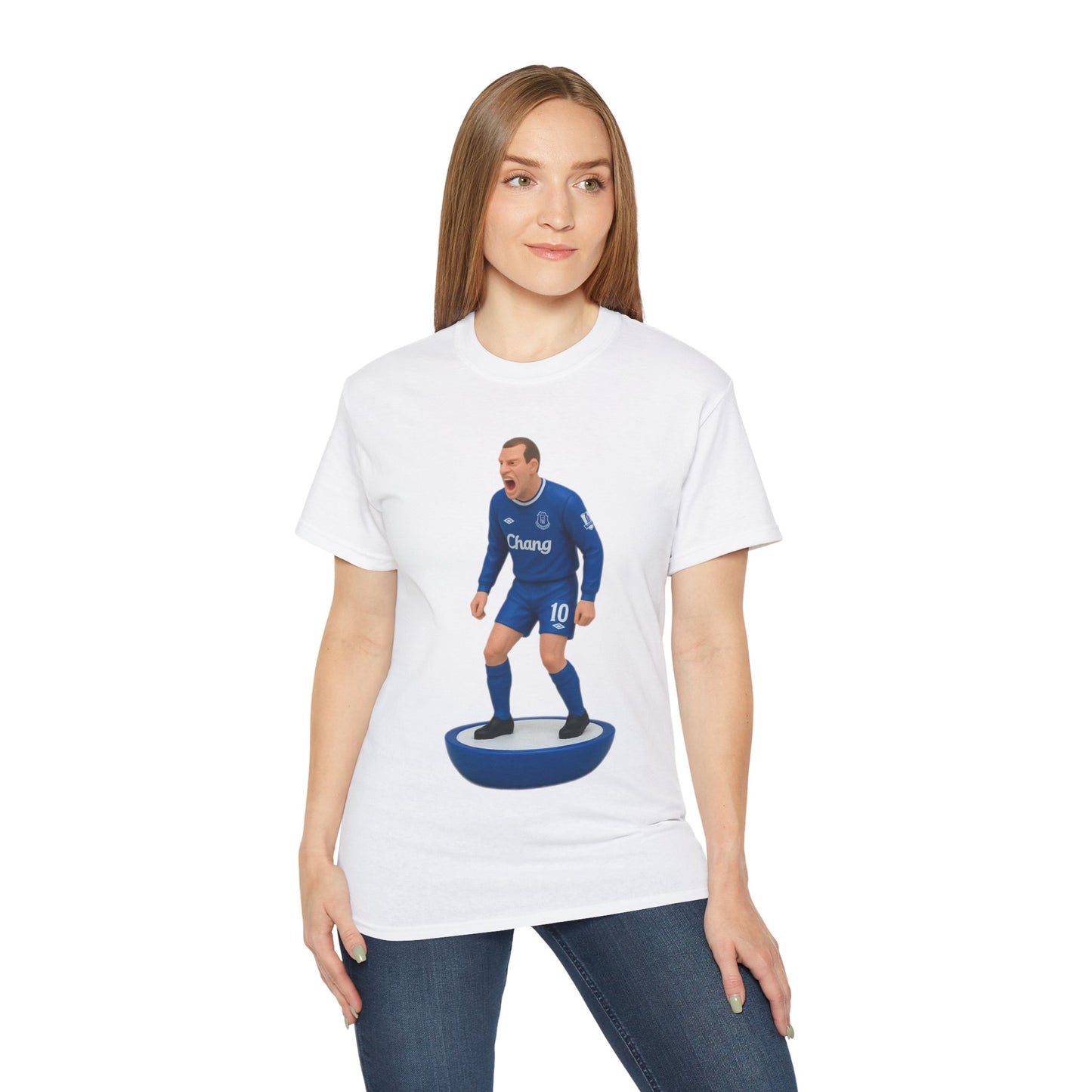 Duncan Ferguson Subbuteo T-Shirt - Everton