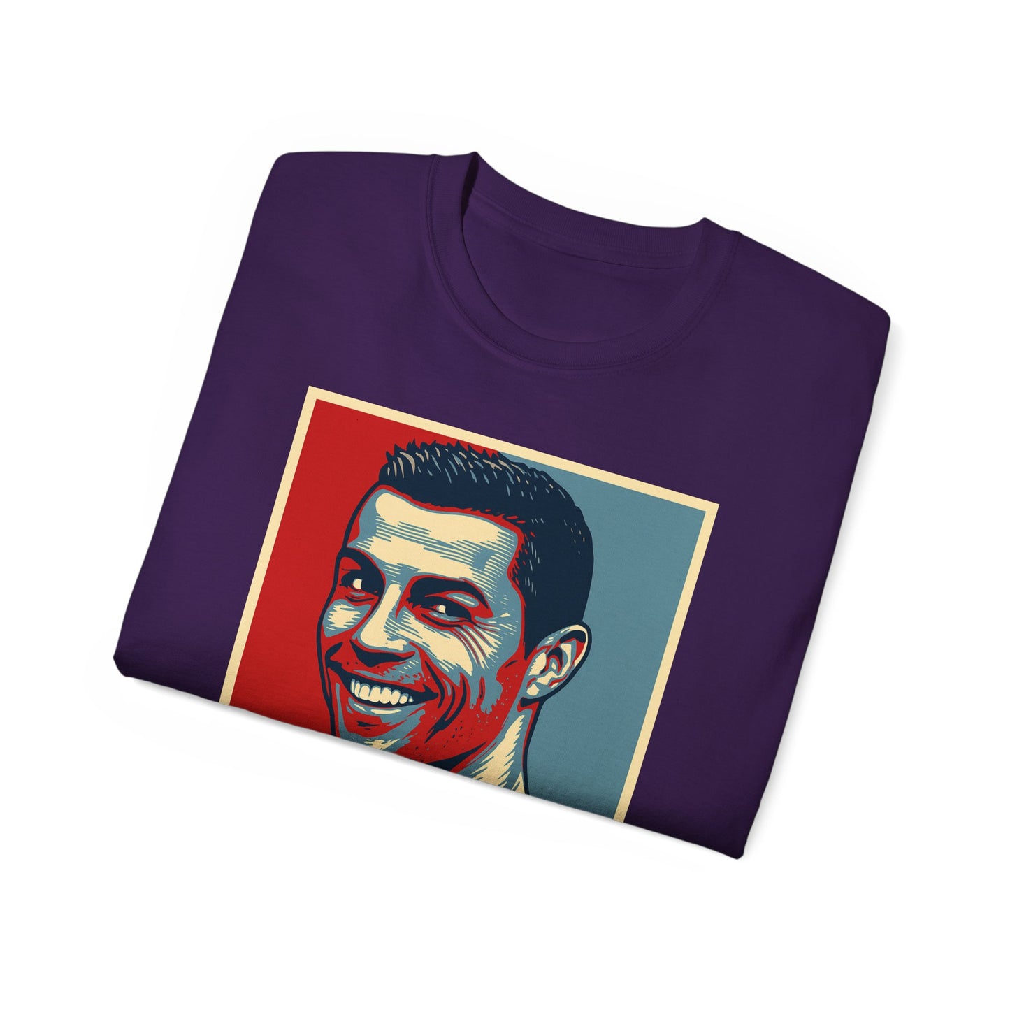 Cristiano Ronaldo Hope Poster T-Shirt - Manchester United Real Madrid