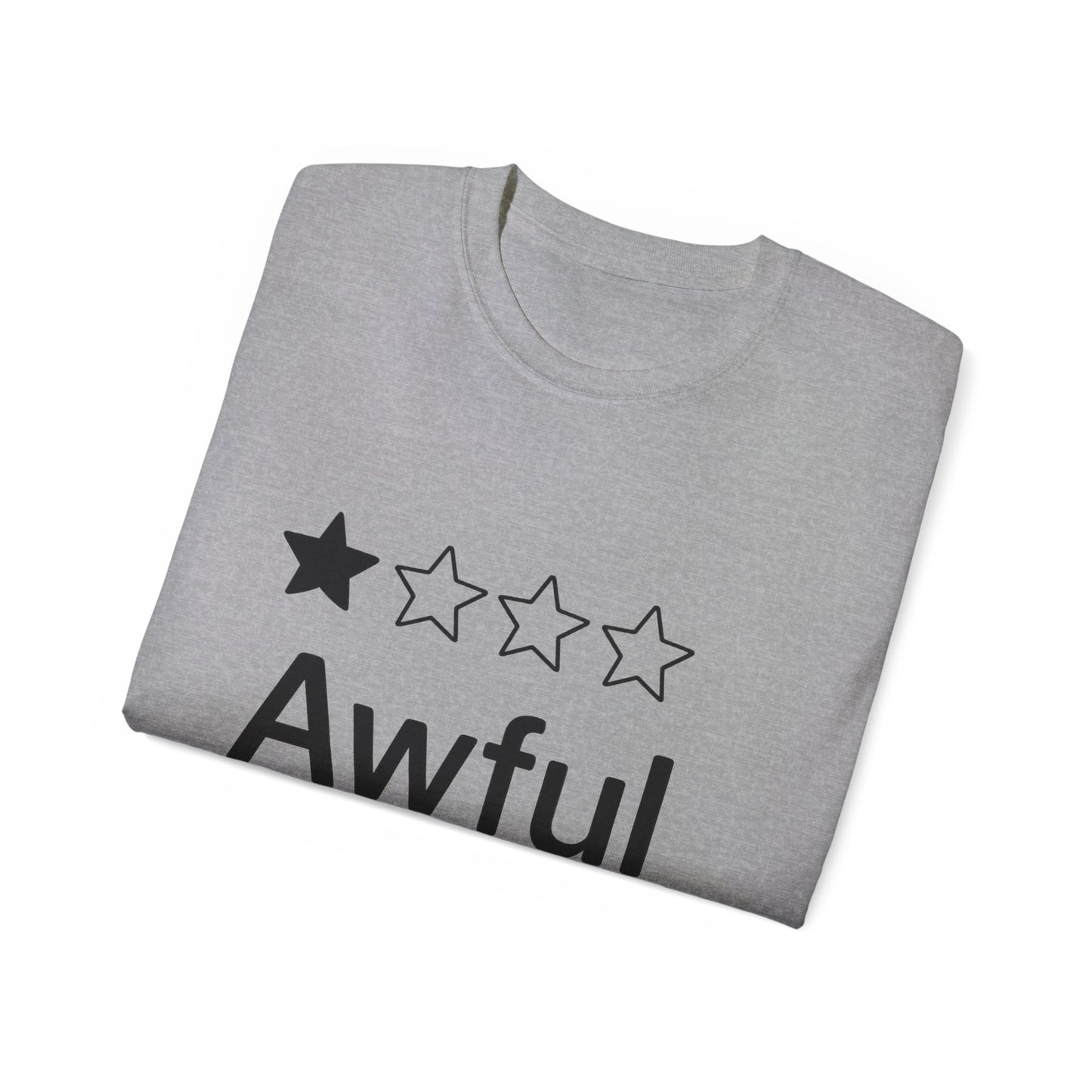 Awful Rating 1 Star Review T-Shirt