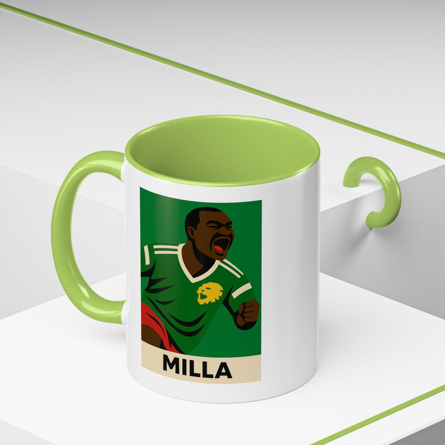 Roger Milla Cameroon Mug