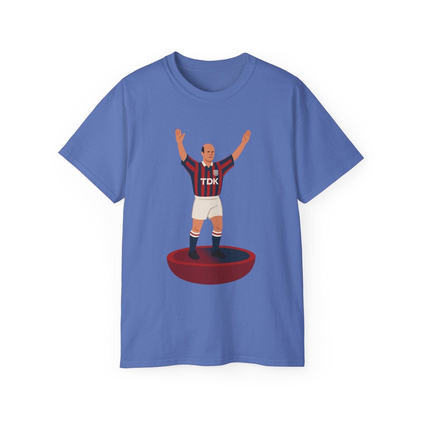 Attilio Lombardo Cartoon Subbuteo T-Shirt - Crystal Palace