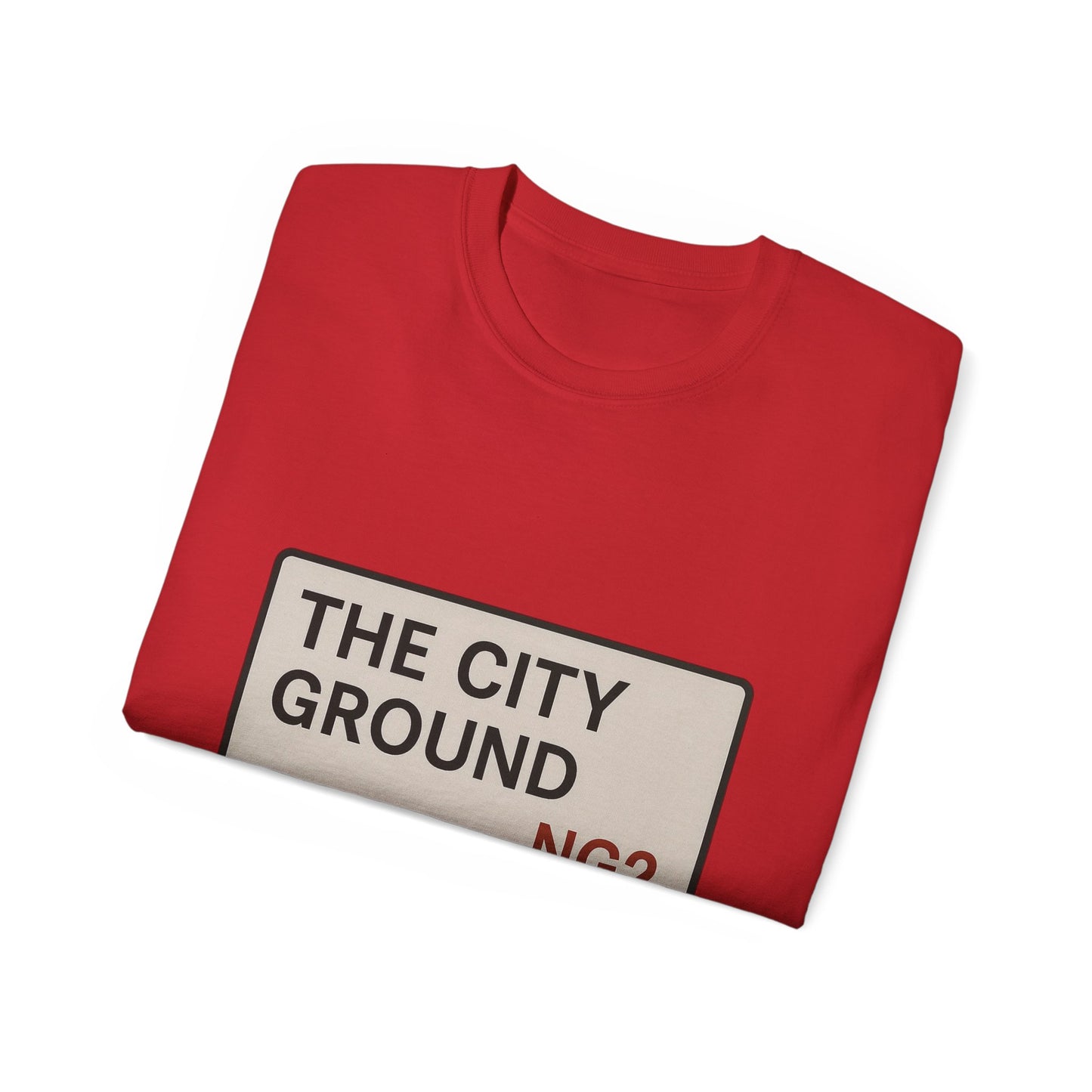 The City Ground Nottingham Forest Road Sign T-Shirt