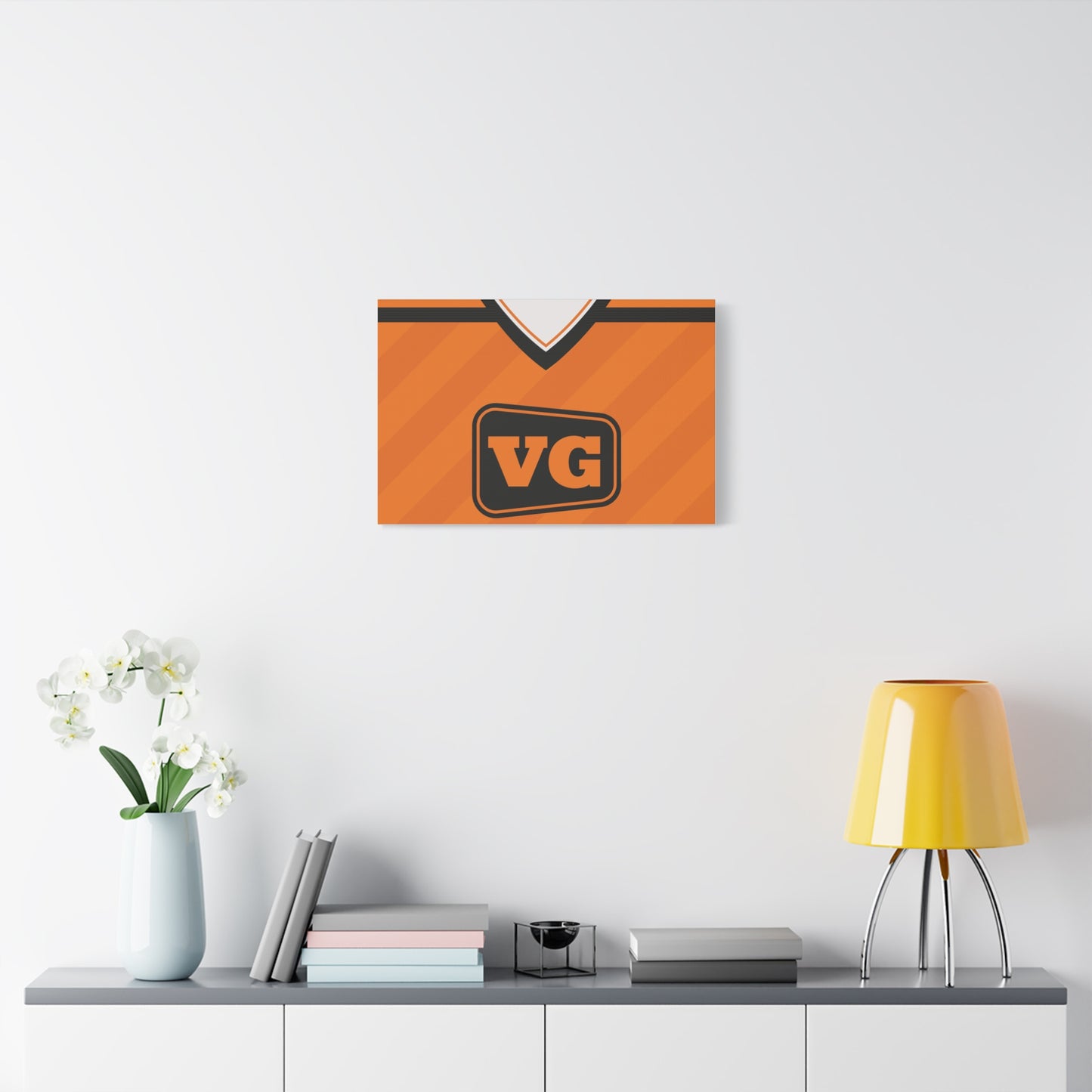 Dundee United 1985-87 Home Shirt Canvas