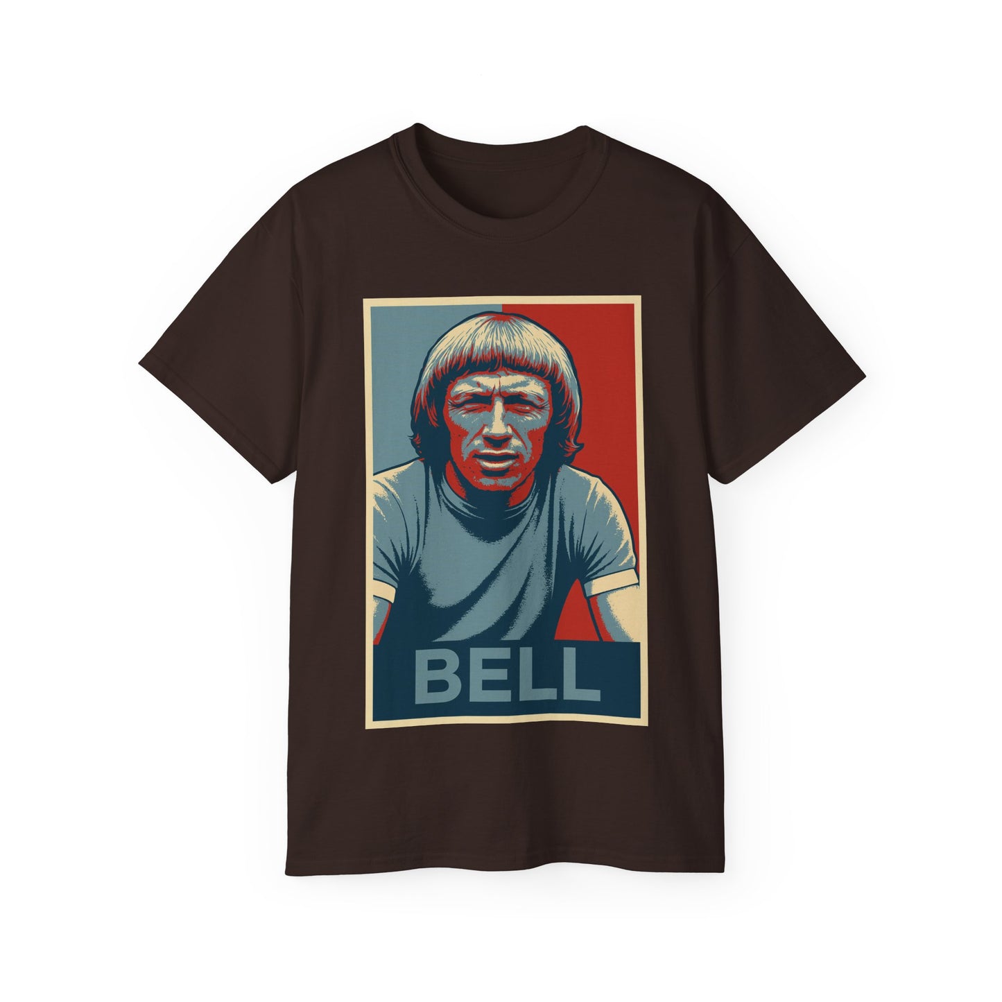 Colin Bell Hope Poster T-Shirt - Manchester City