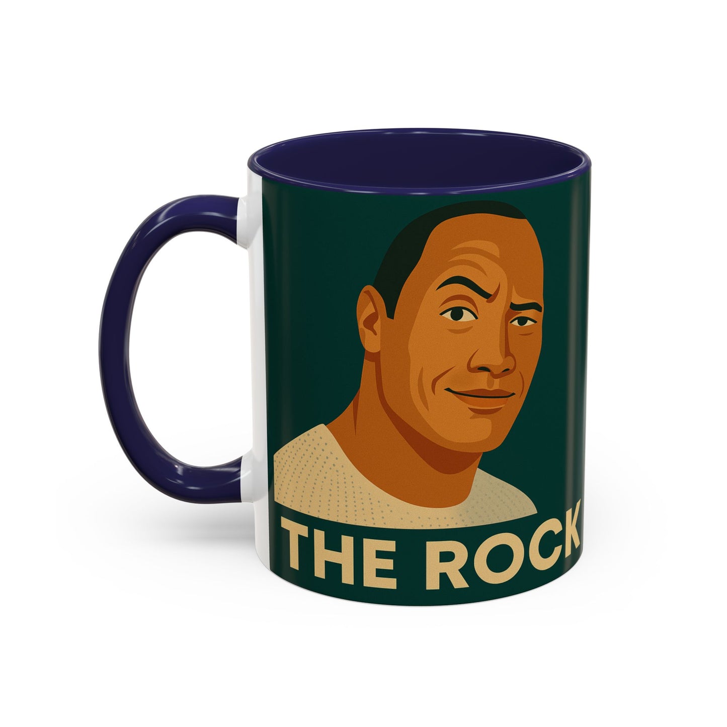 The Rock Coffee Mug, Fun Gift for Fans, Unique Home Decor, Inspirational Drinkware, Collector's Item, Birthday or Holiday Gift