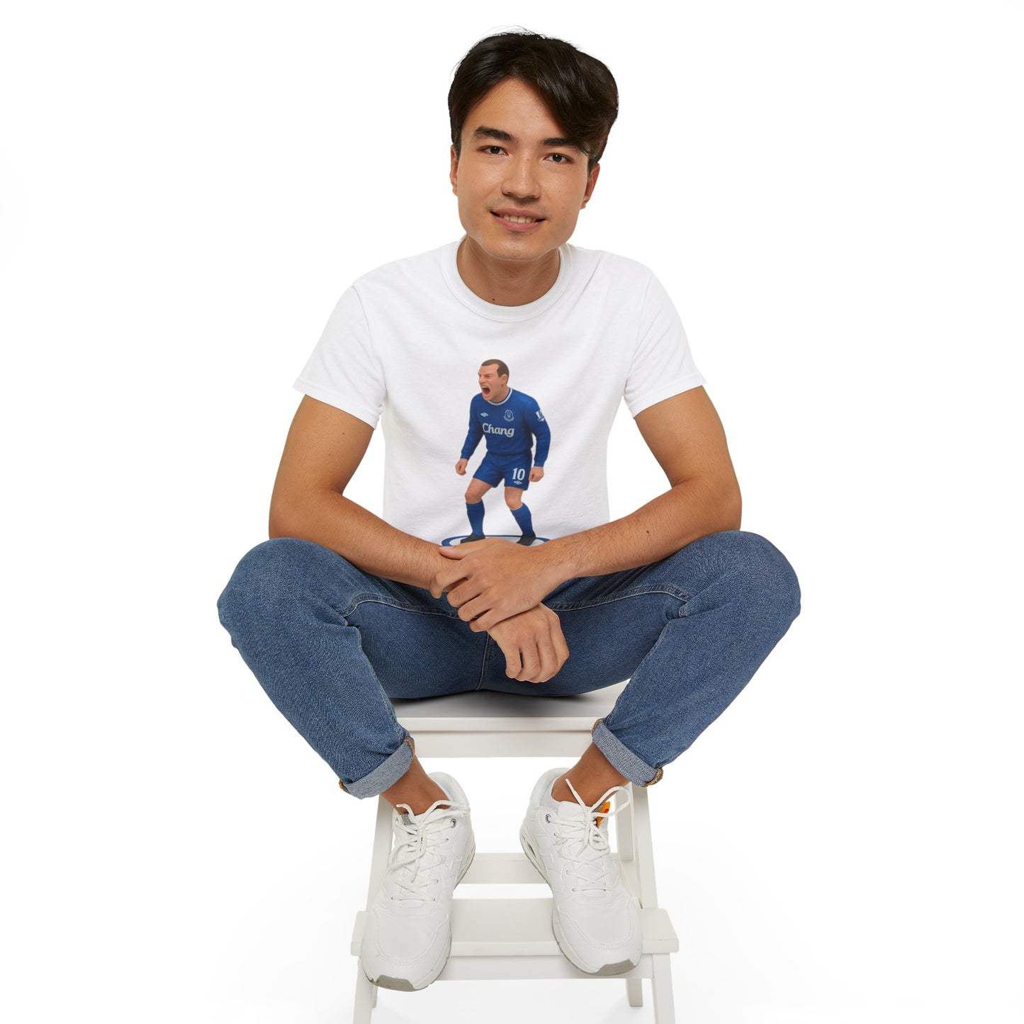 Duncan Ferguson Subbuteo T-Shirt - Everton