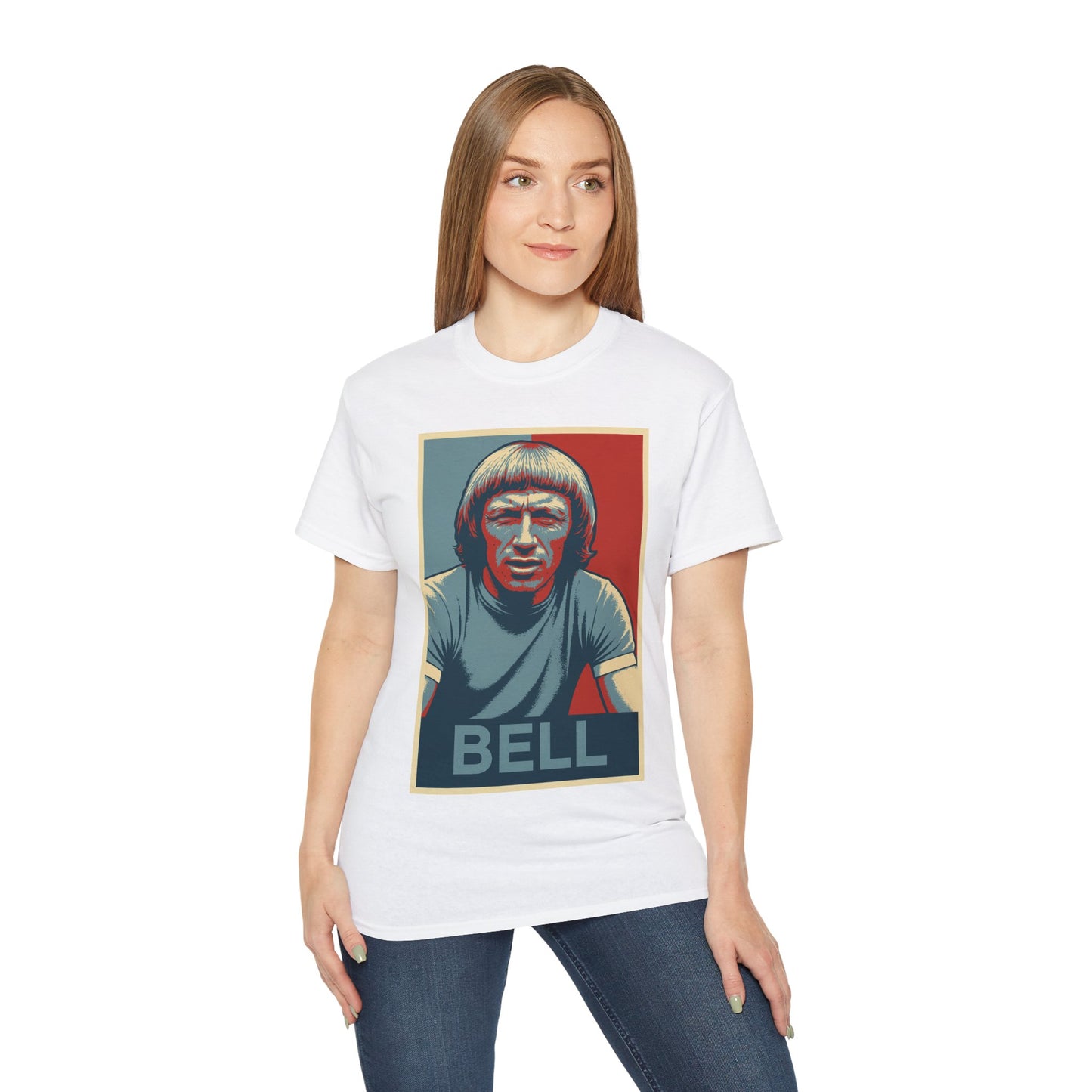 Colin Bell Hope Poster T-Shirt - Manchester City