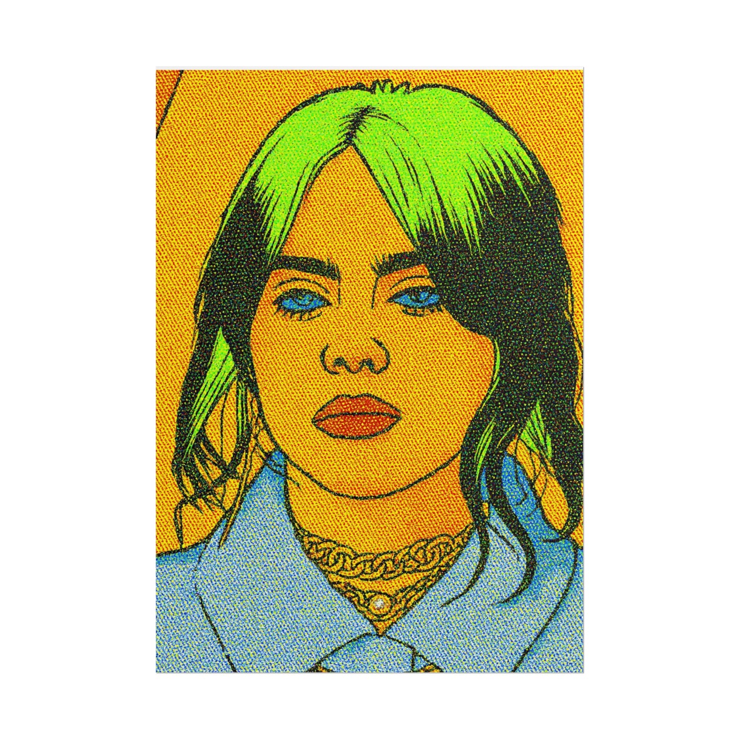 Billie Pop Art Poster