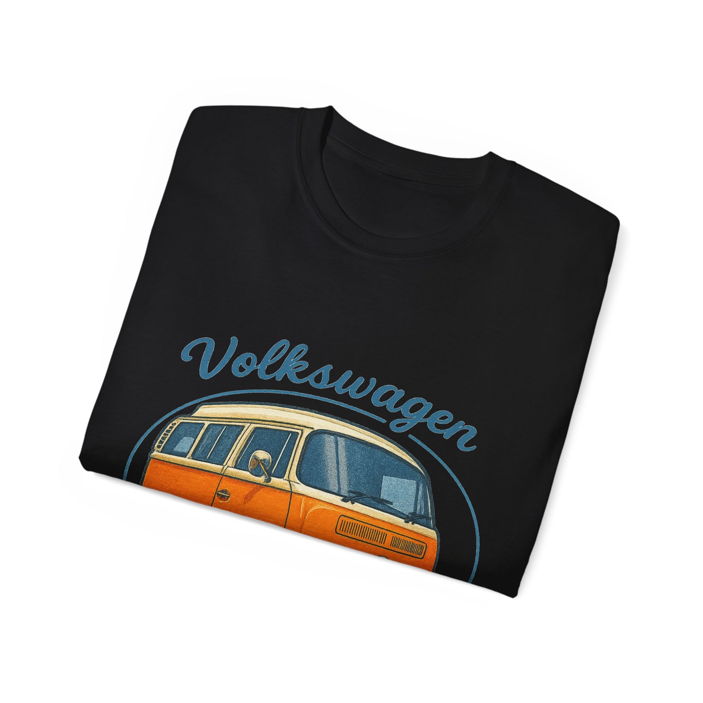 Vintage Volkswagen Camper Van Light Orange T-Shirt