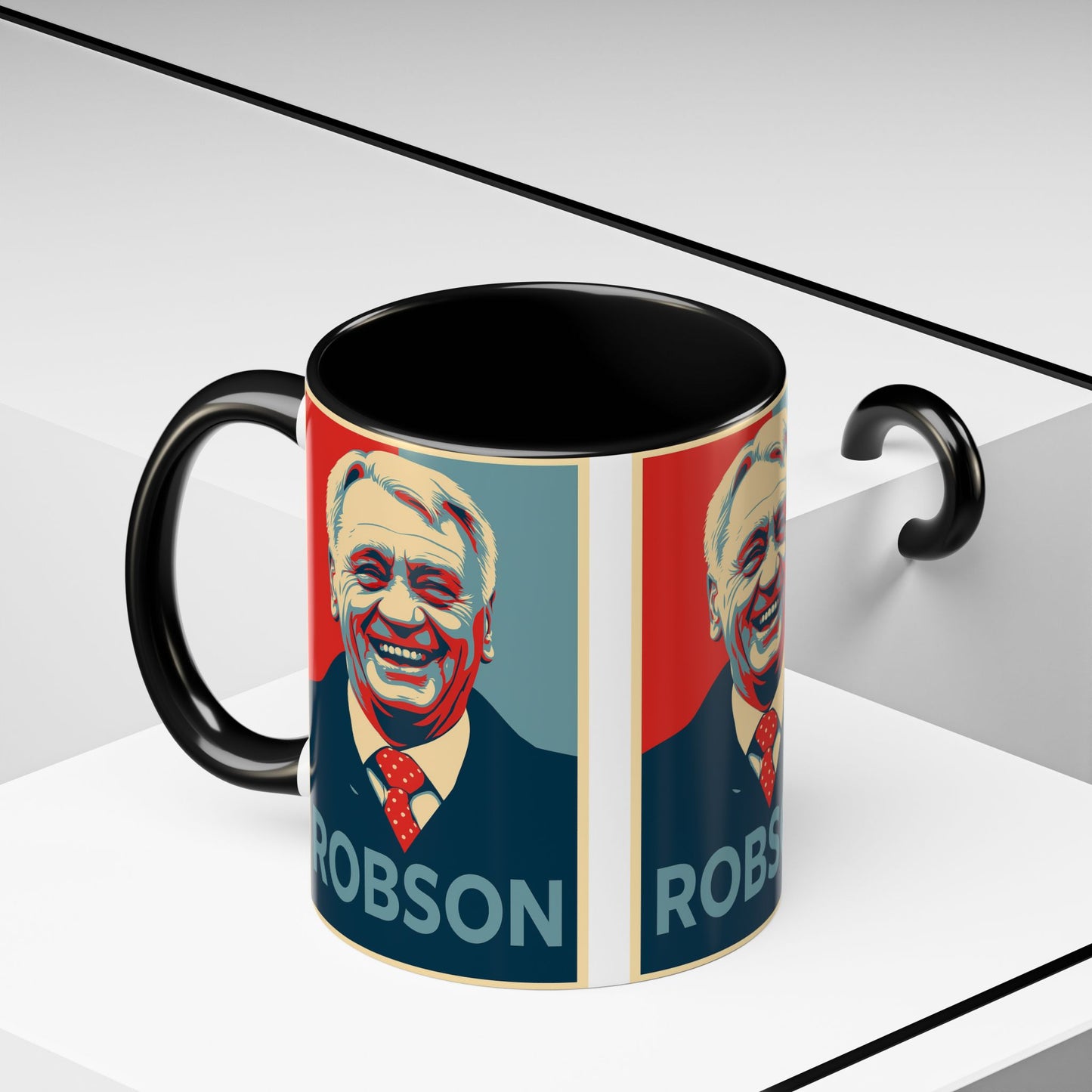 Bobby Robson Hope Poster Mug - Newcastle United Ipswich Town